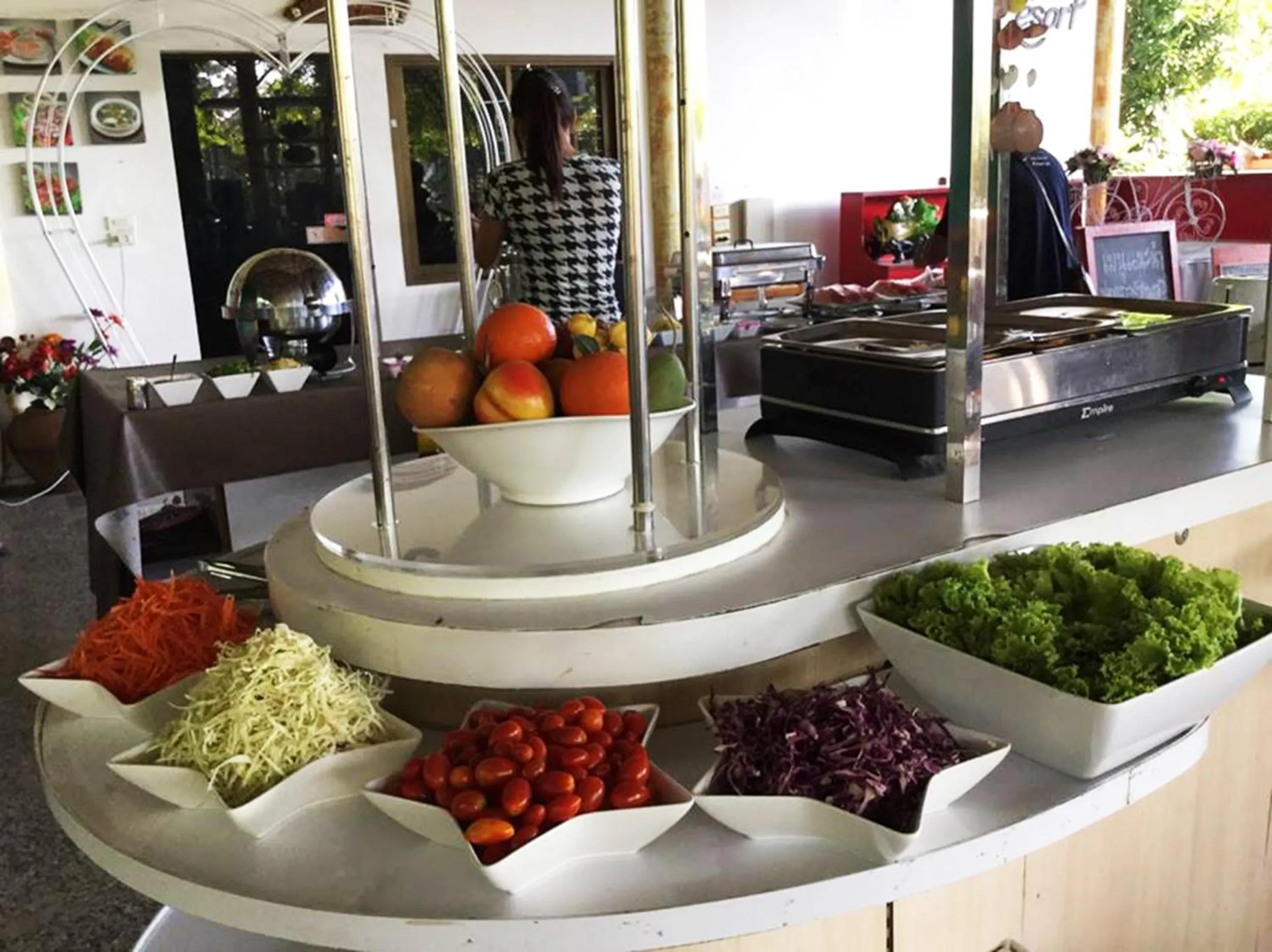 Breakfast in Pranburi Cabana Resort