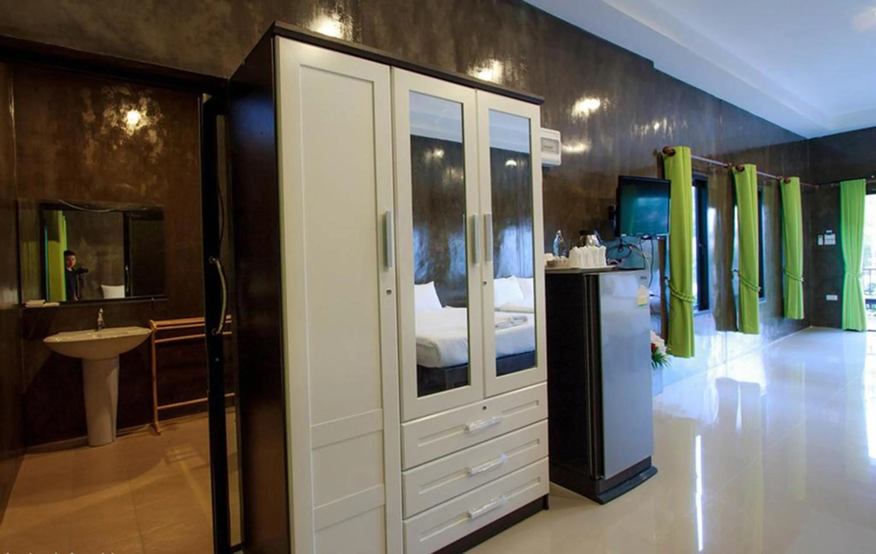 Bedroom, Bed in Pranburi Cabana Resort