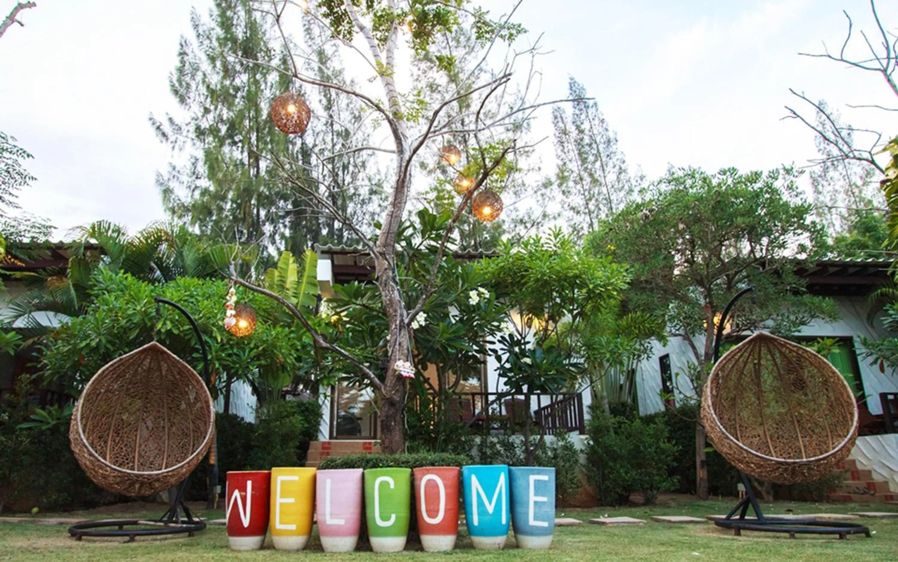 Children play ground in Pranburi Cabana Resort