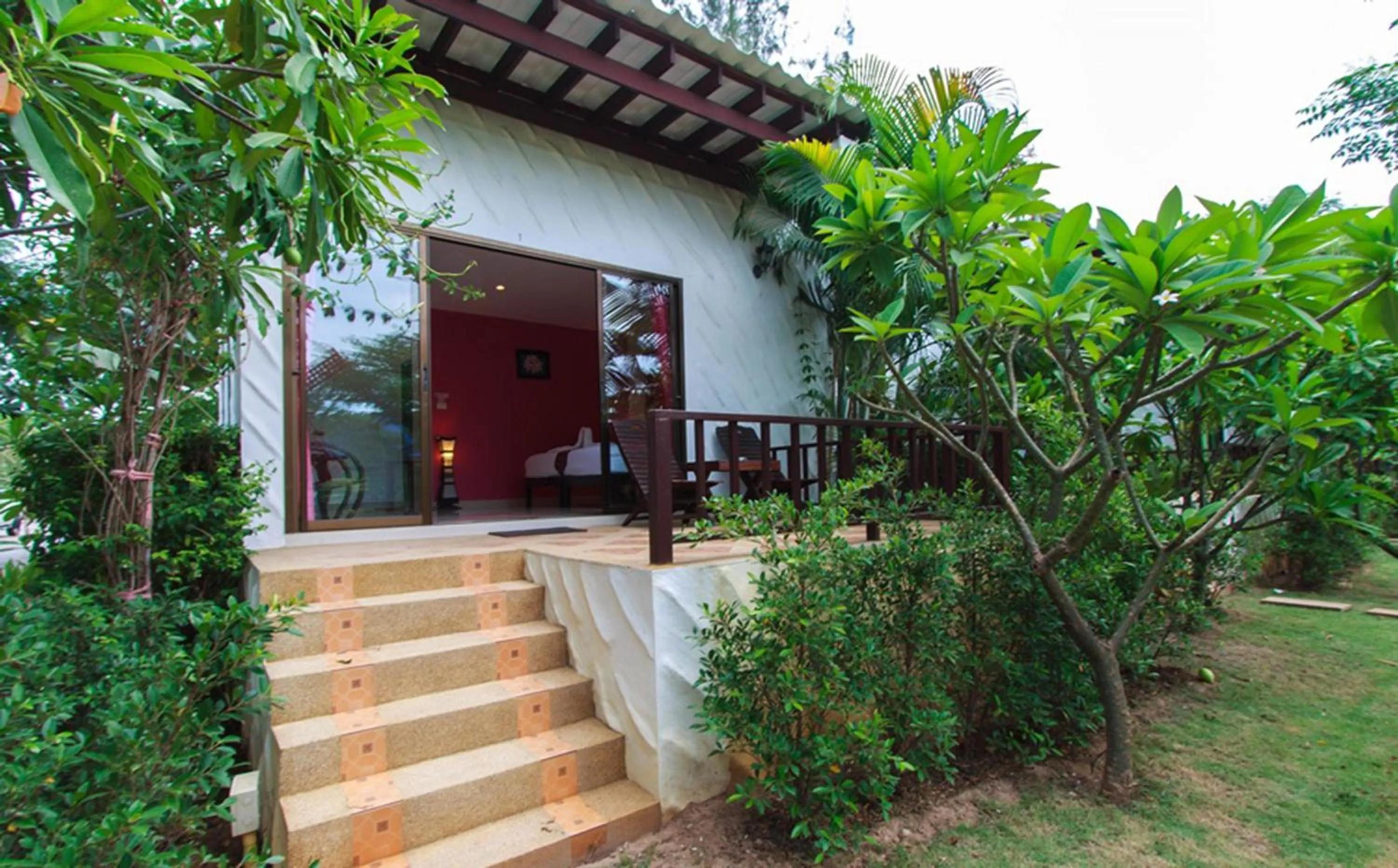 Bedroom in Pranburi Cabana Resort