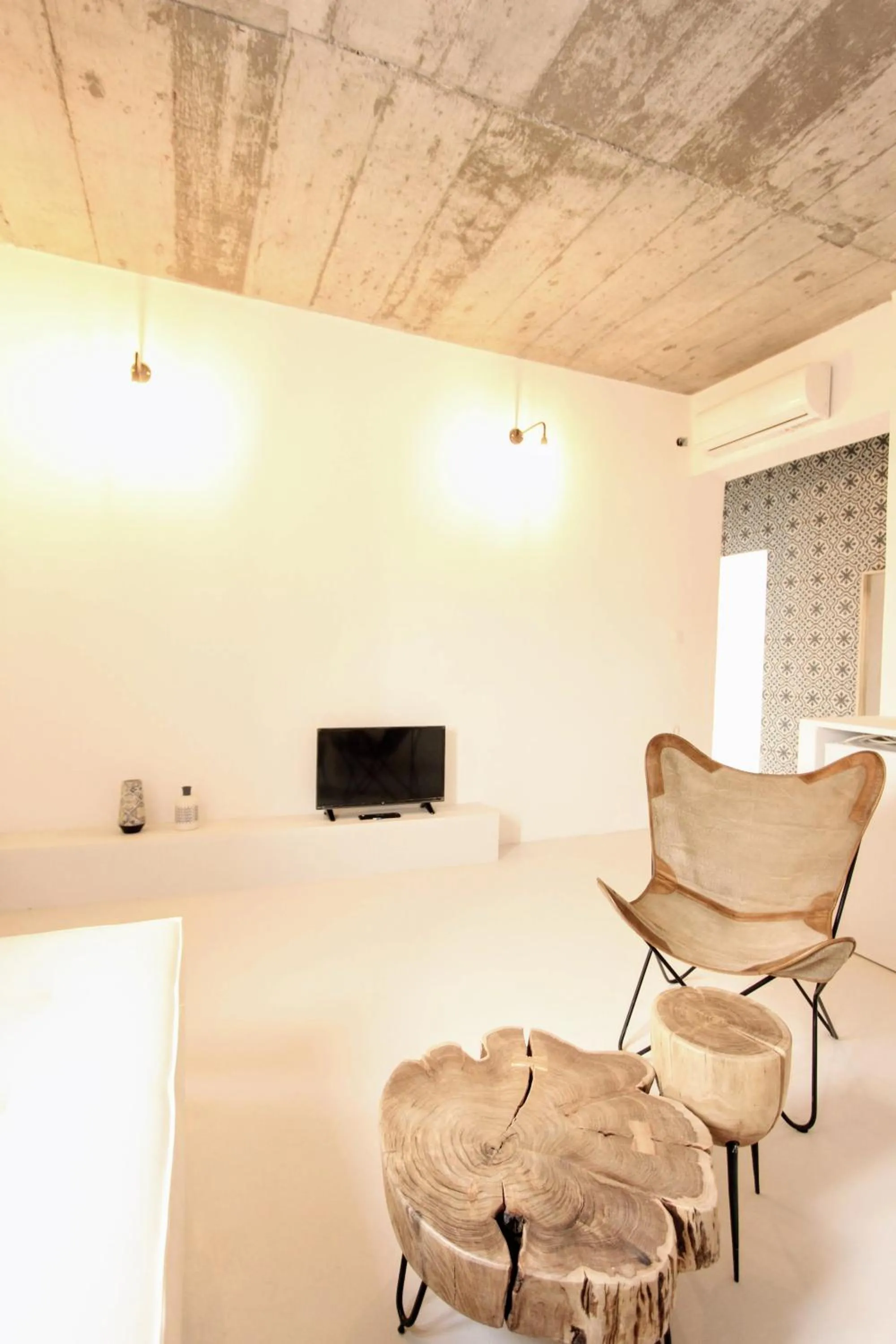 Living room in Mesanto Luxury Suites