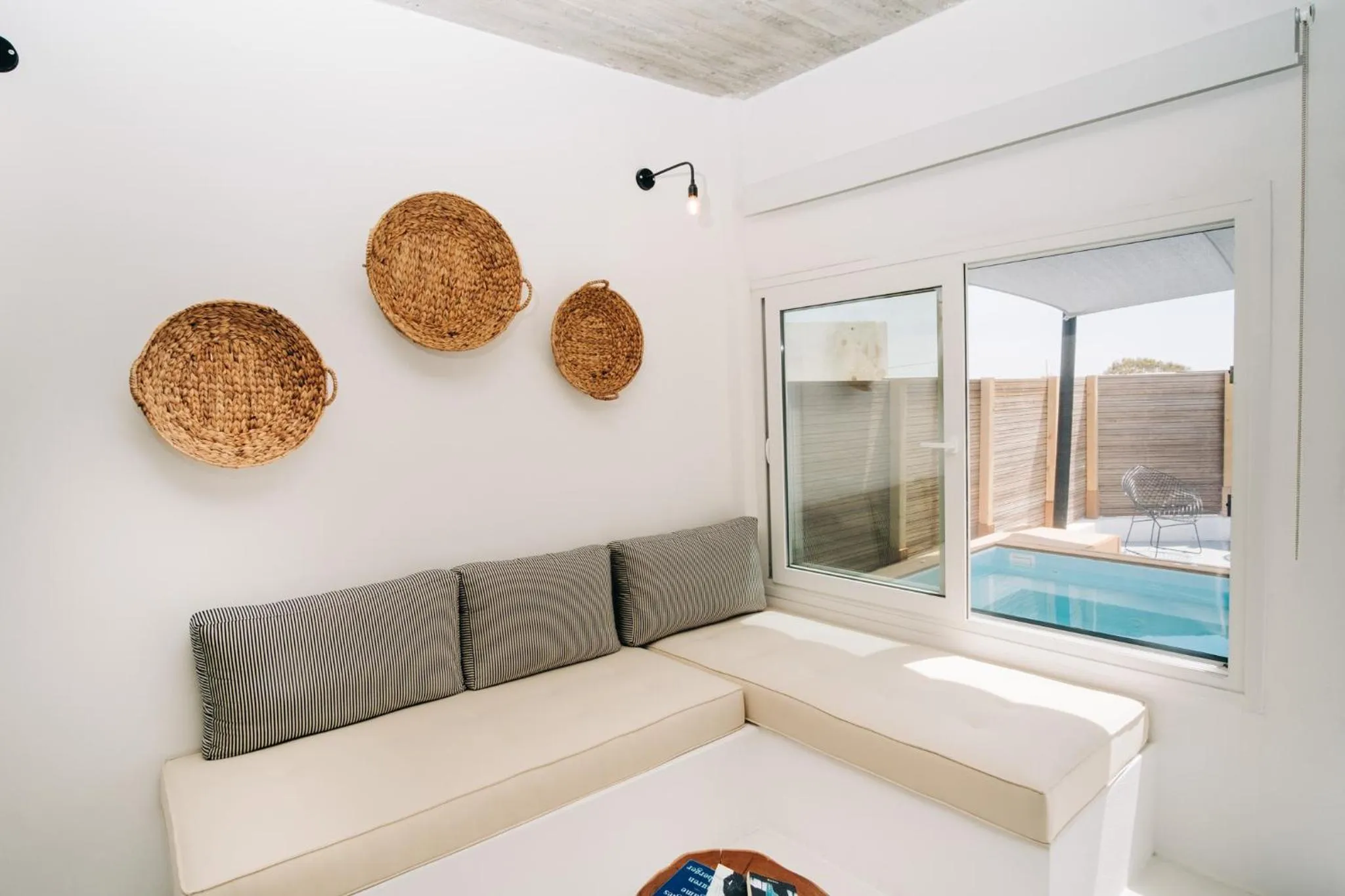 Living room in Mesanto Luxury Suites