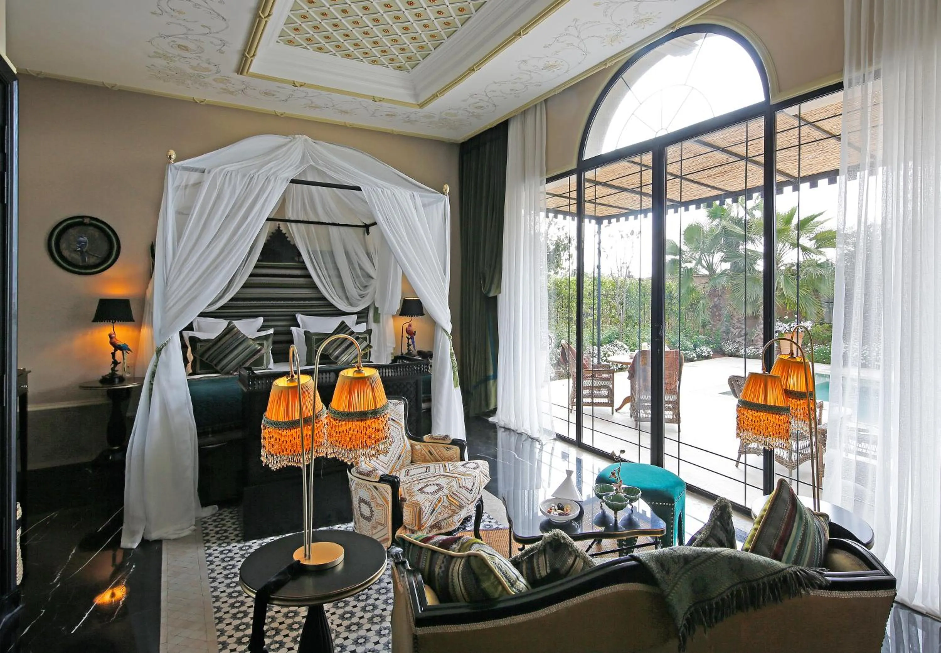 Bedroom in Palais Ronsard Relais & Chateaux