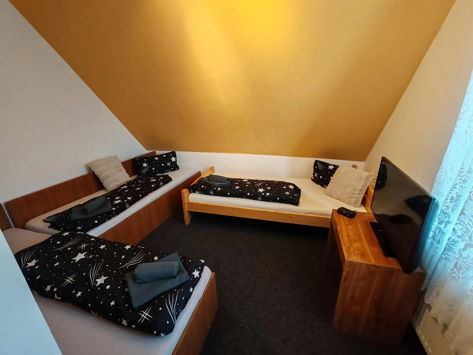 Bed in Restaurace a penzion Lutena