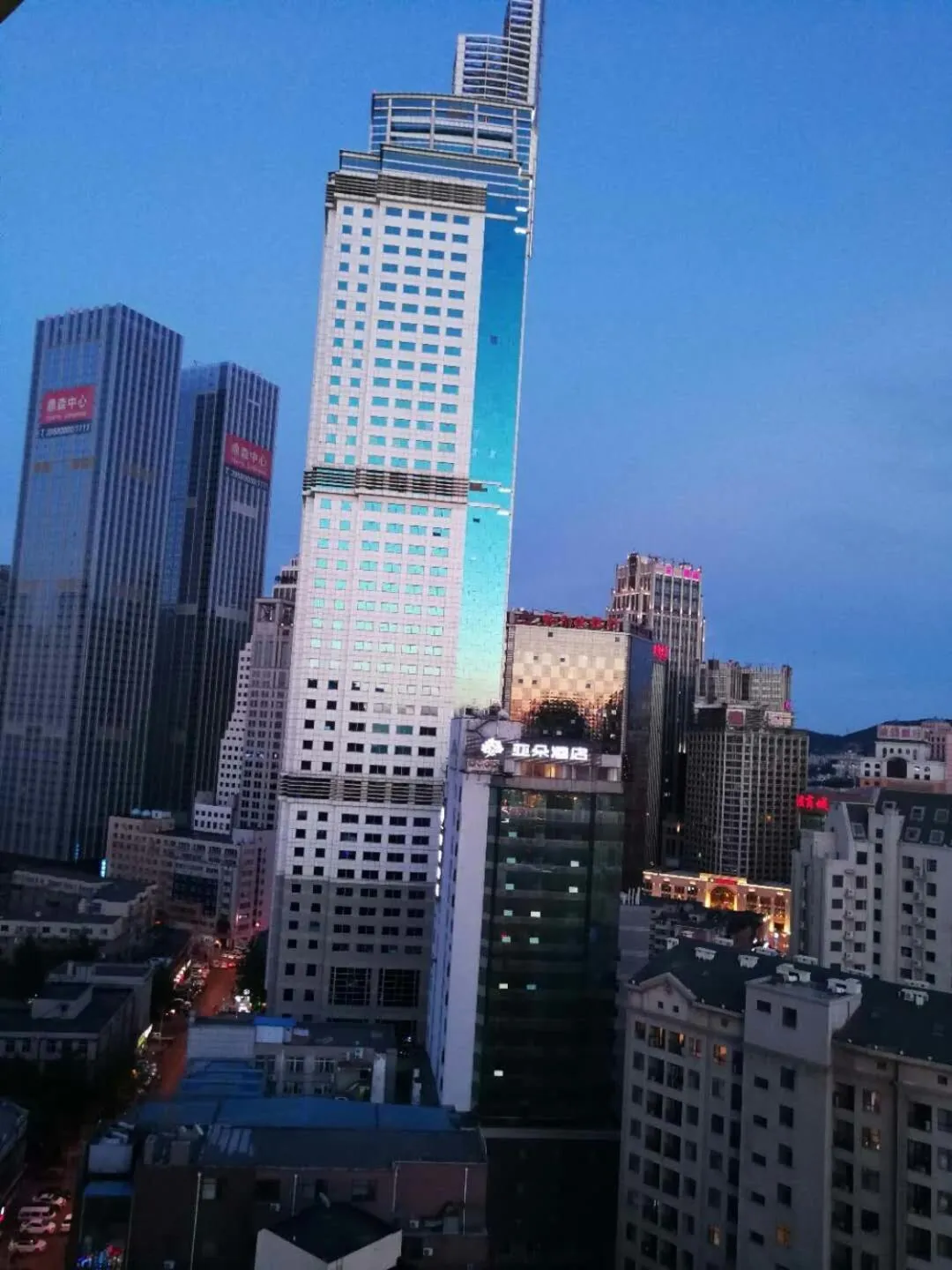 City view in Dalian Xiuzhu Mansion Apartment