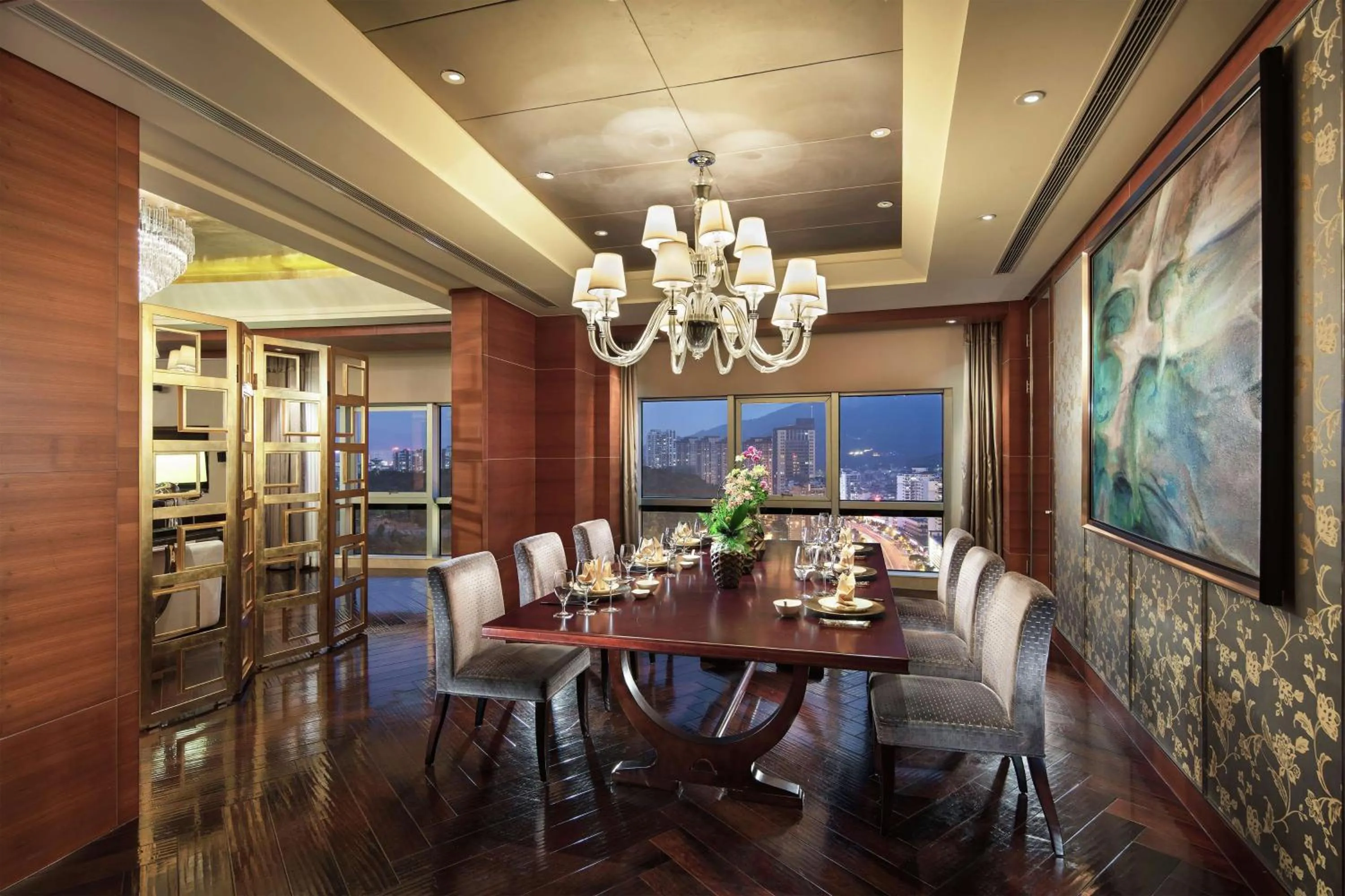 Photo of the whole room in DoubleTree by Hilton Hotel Putian