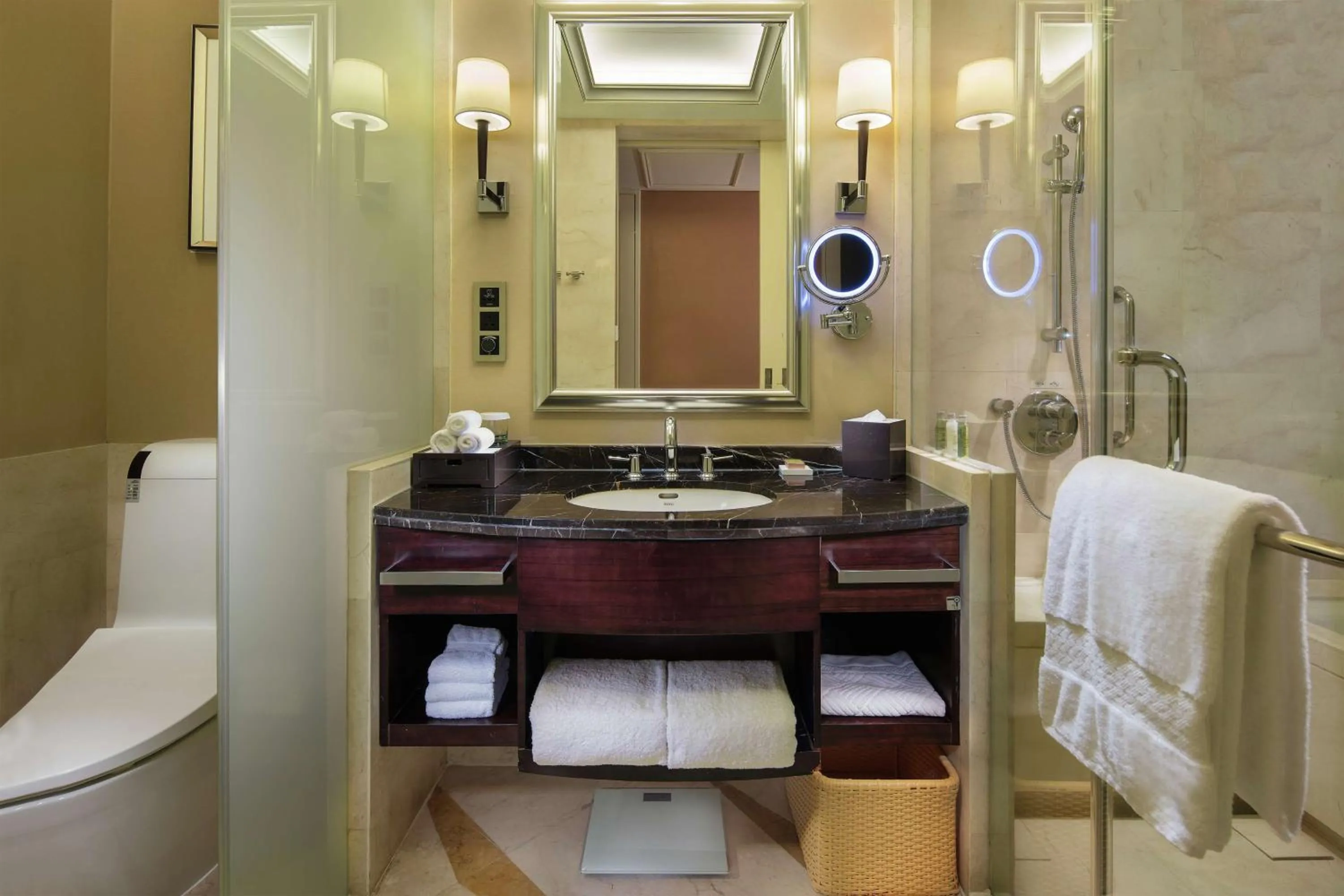 Bathroom in DoubleTree by Hilton Hotel Putian