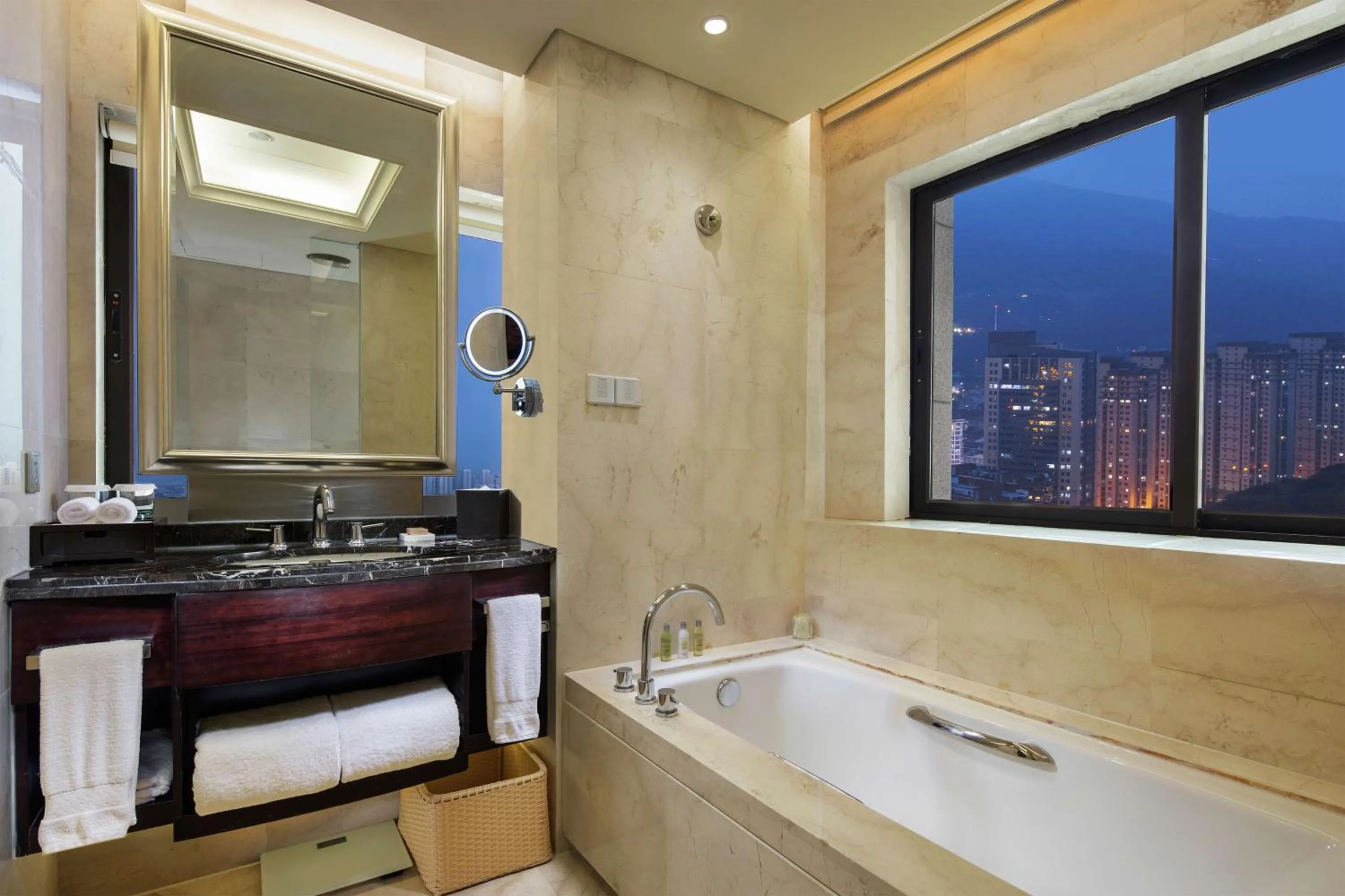 Bathroom in DoubleTree by Hilton Hotel Putian