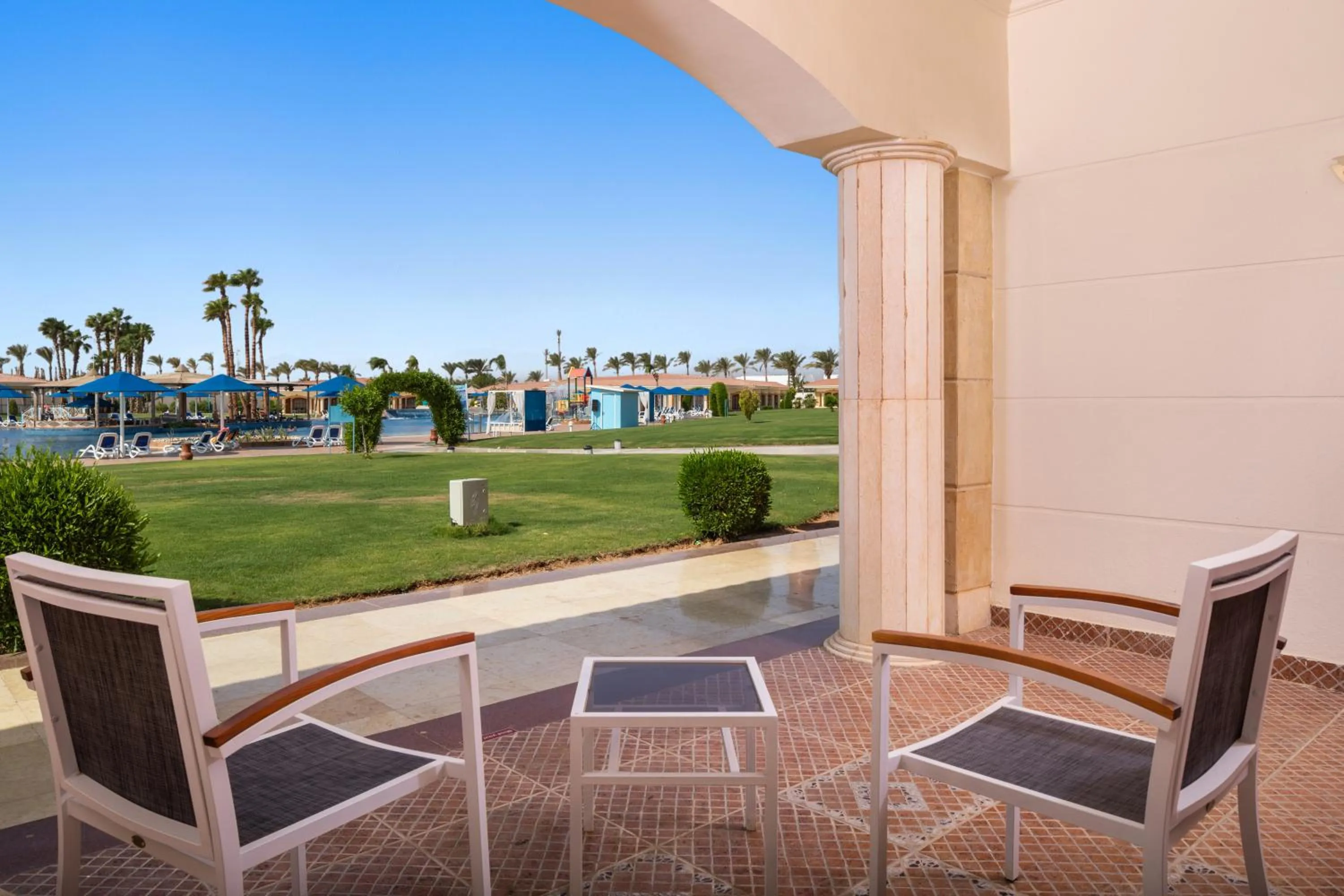 Balcony/Terrace in Pickalbatros Golf Beach Resort - All Inclusive