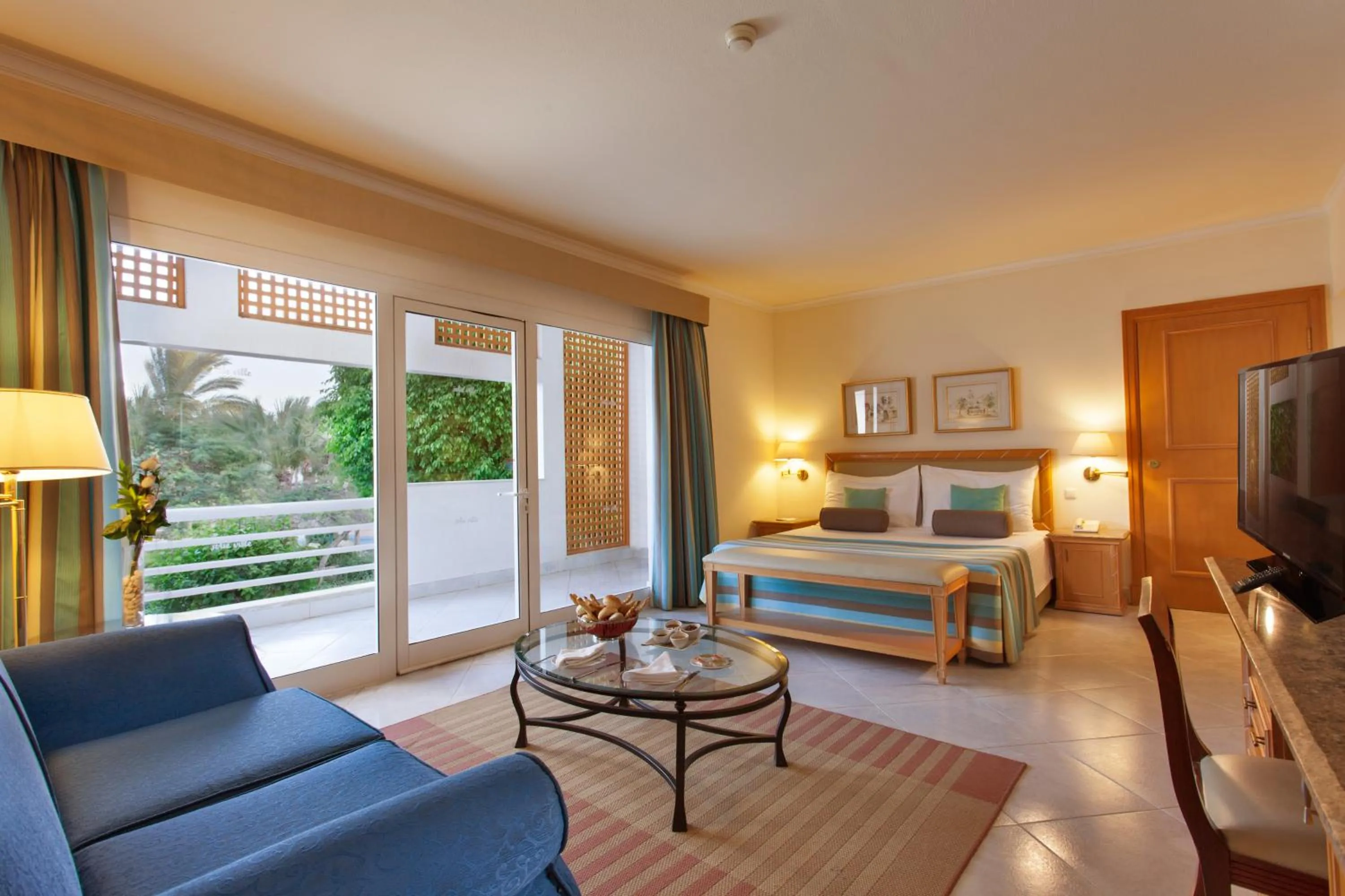 Bed in Pickalbatros Golf Beach Resort - All Inclusive