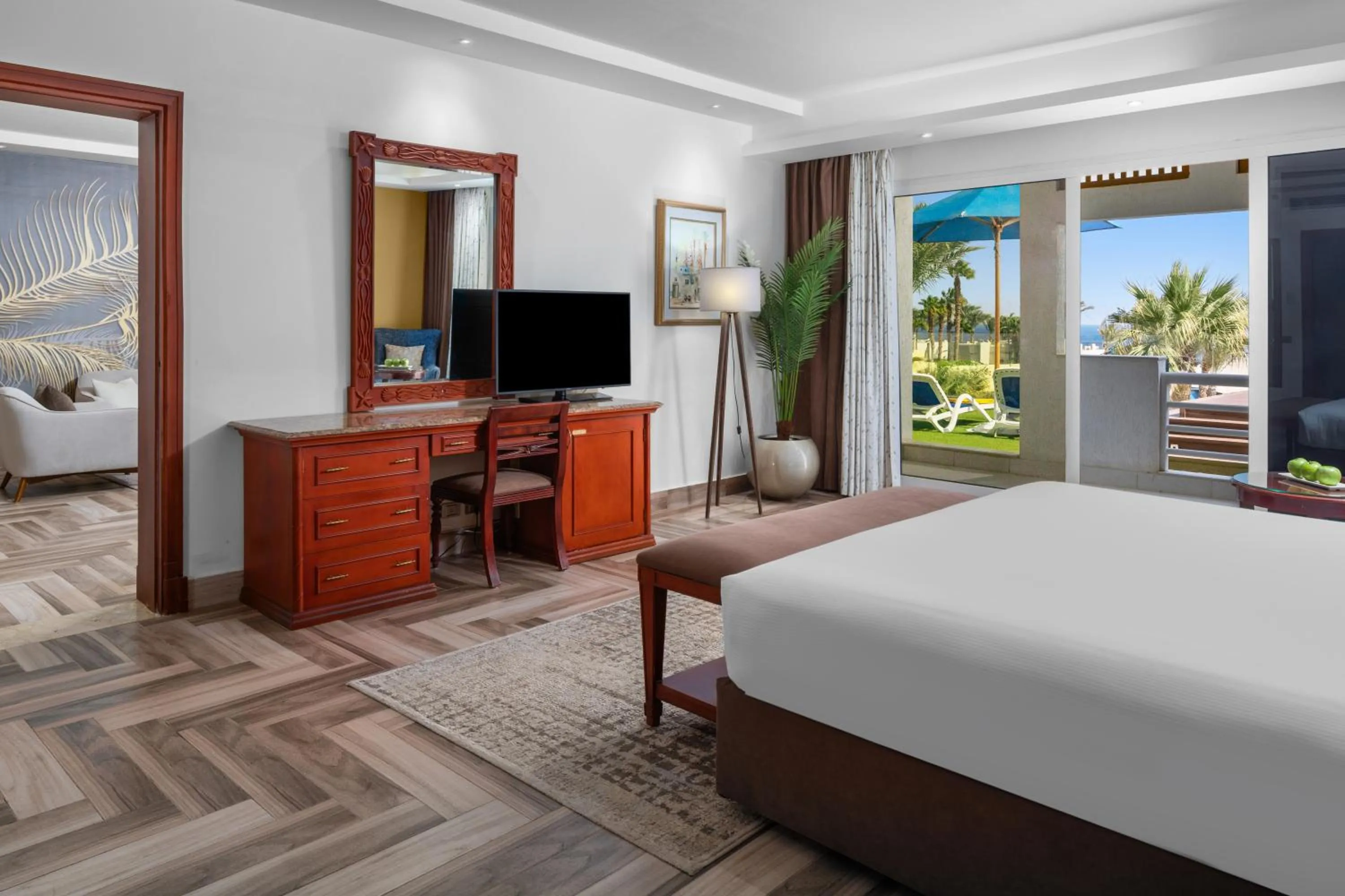 TV and multimedia, Bed in Pickalbatros Golf Beach Resort - All Inclusive