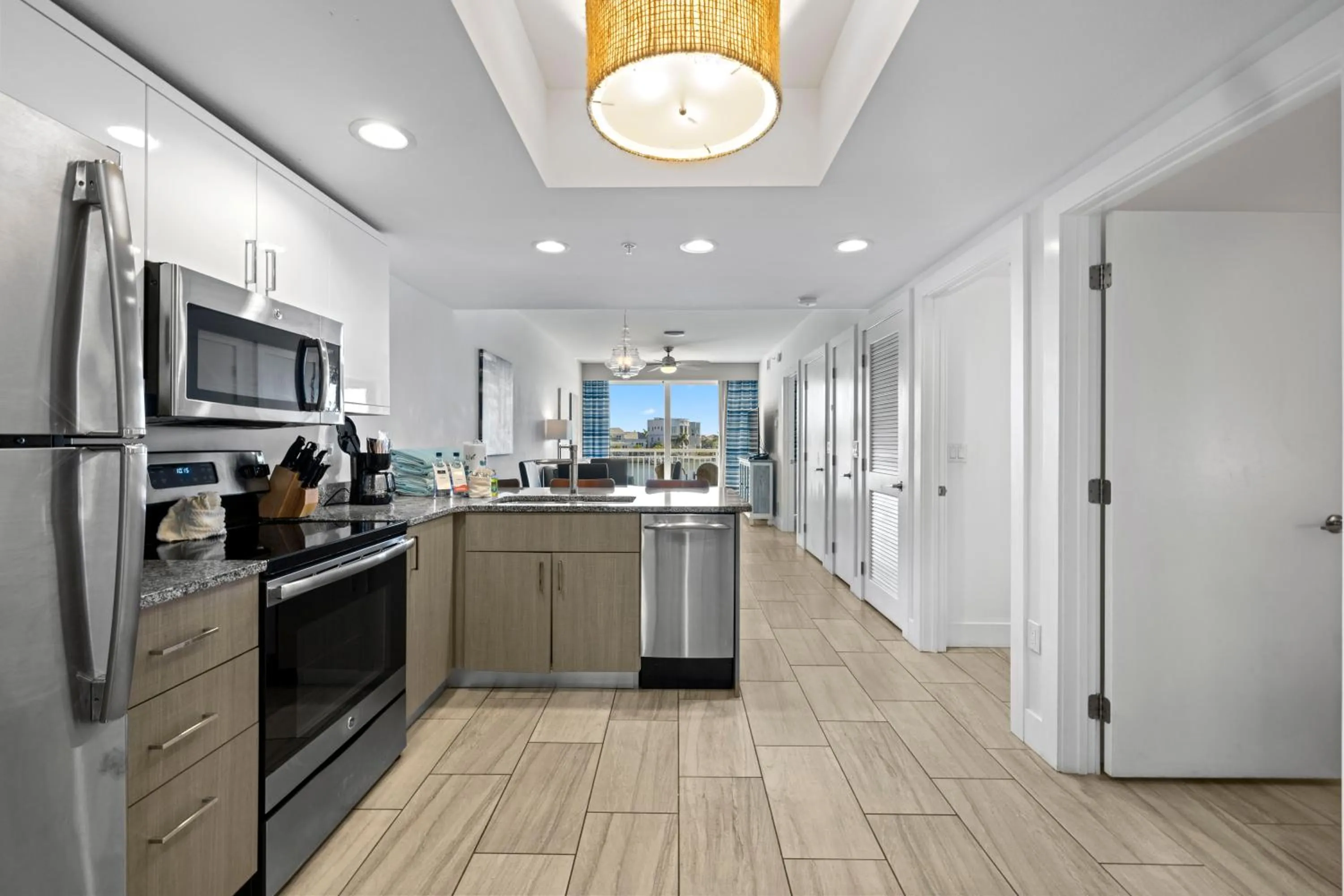 Kitchen or kitchenette in Provident Oceana Beachfront Suites