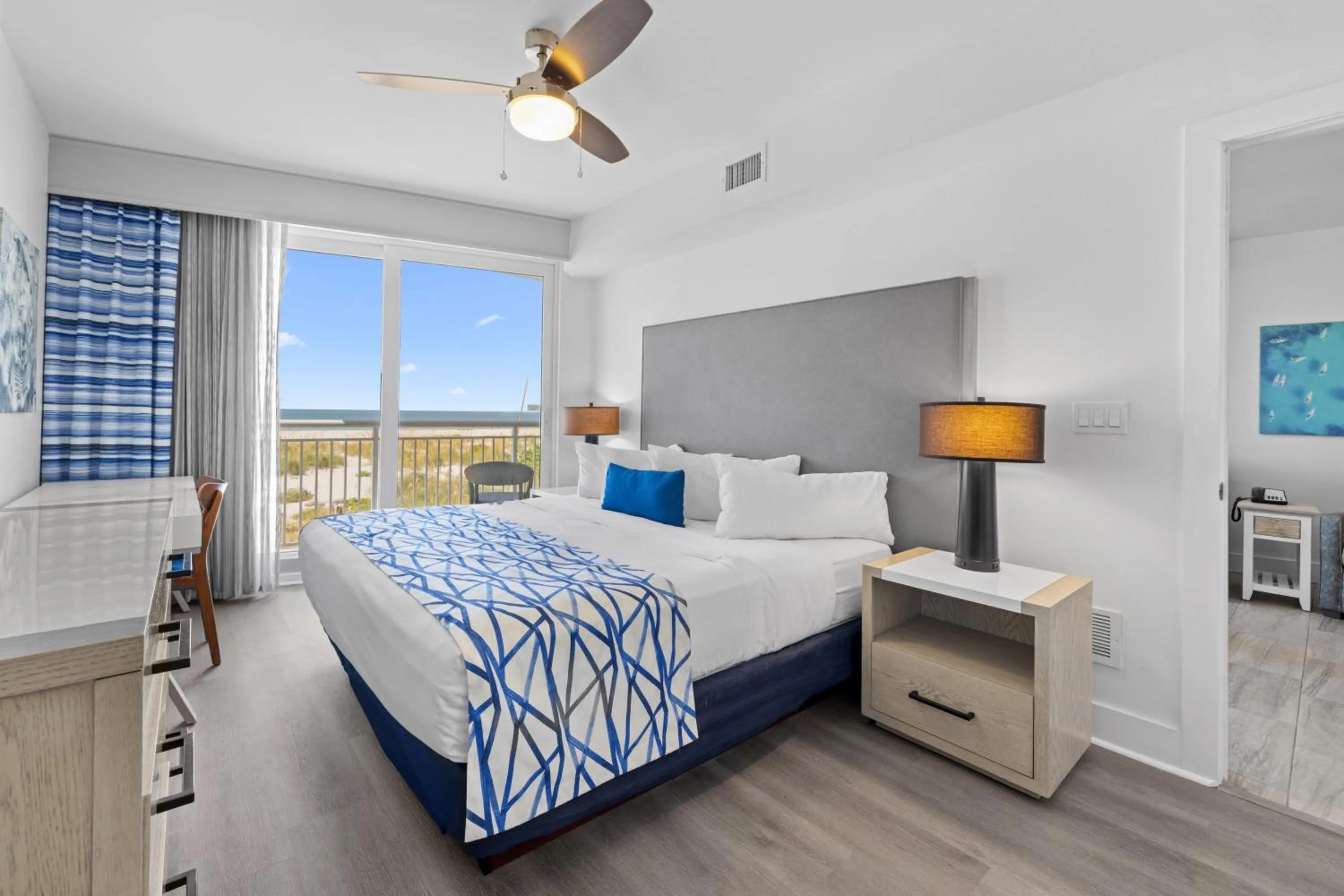 Bedroom, Bed in Provident Oceana Beachfront Suites