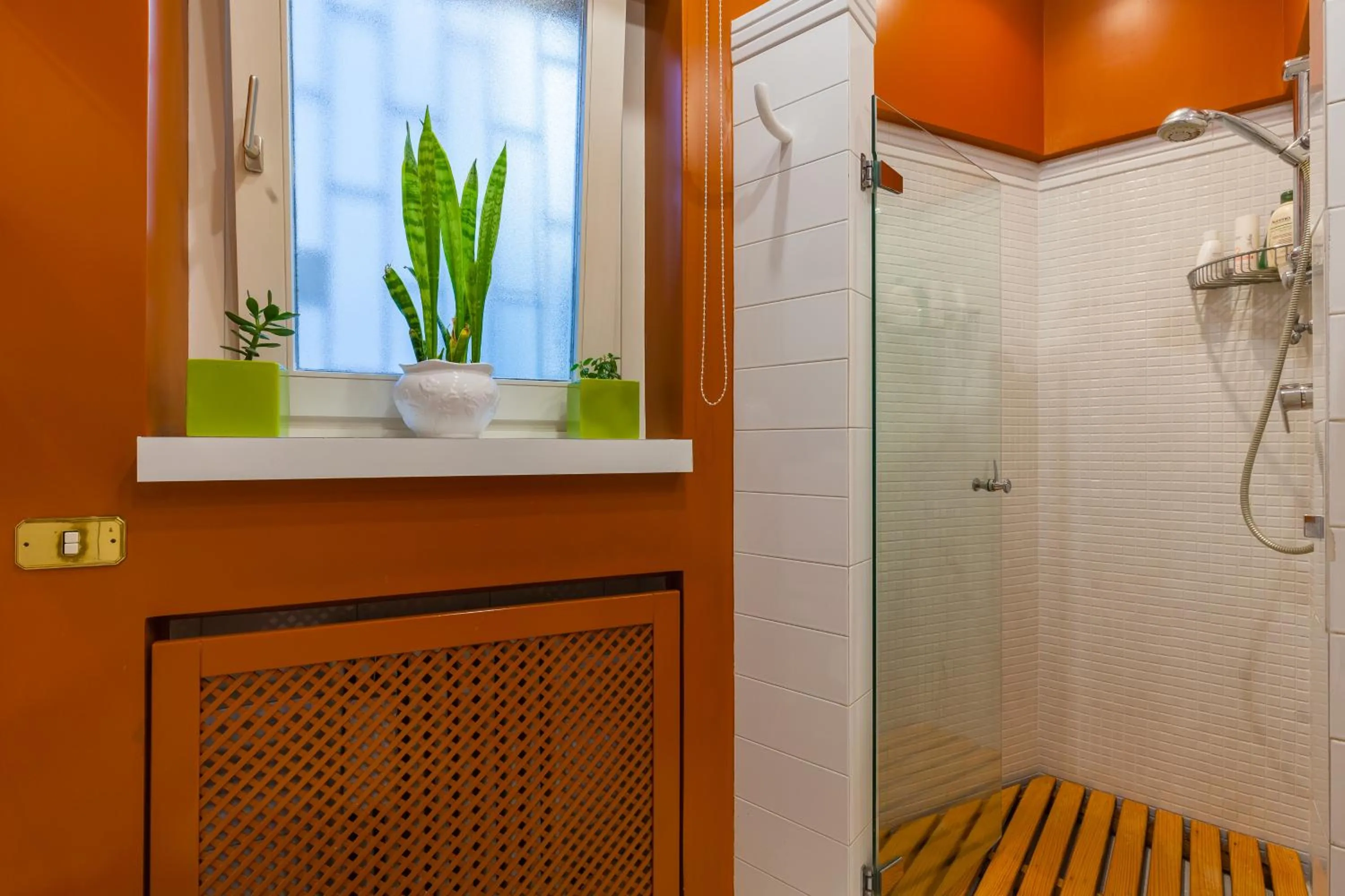 Shower in O-House Posillipo by Napoliapartments