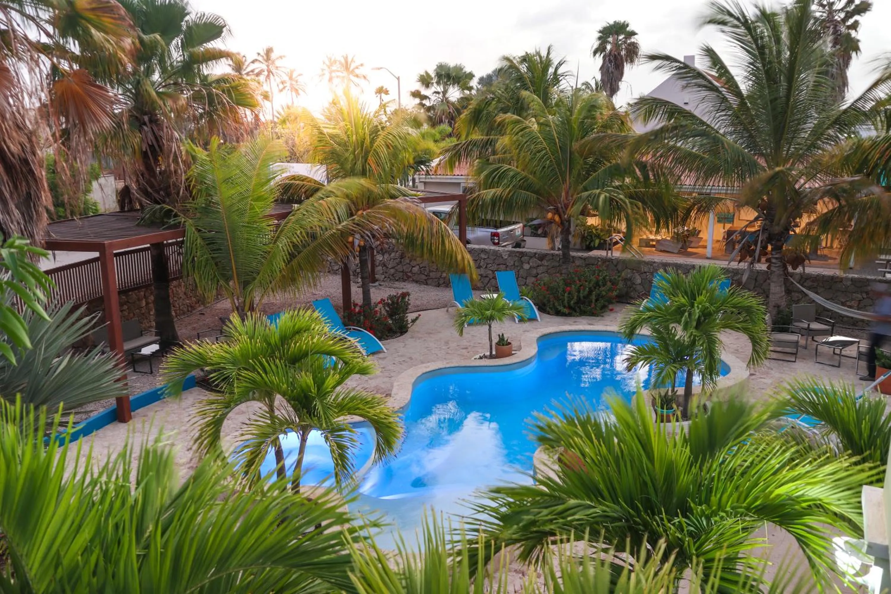 Garden, Pool View in Aqua Viva Suites