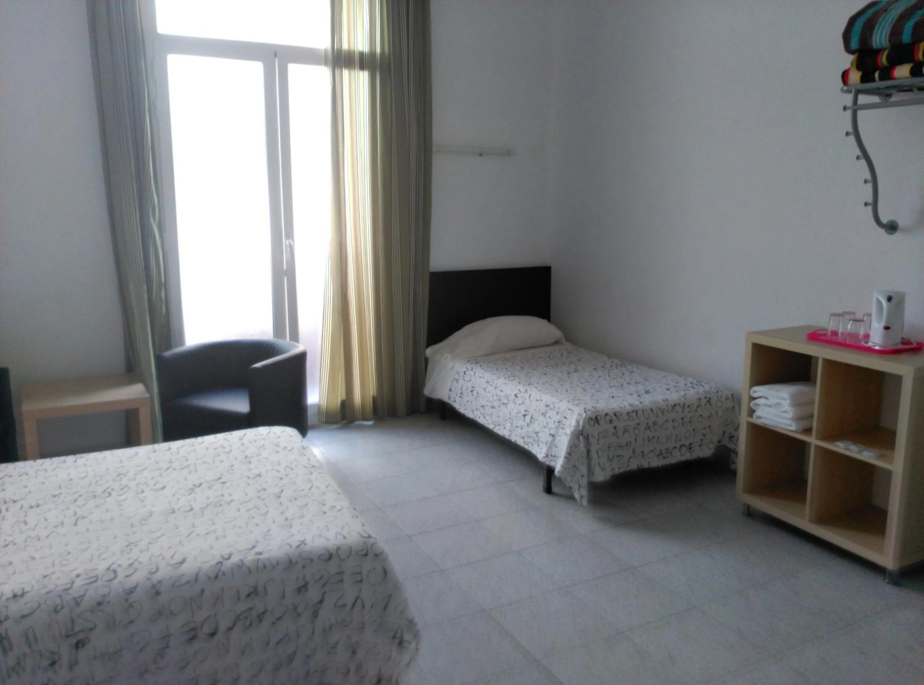 Off site, Bed in Hostal River