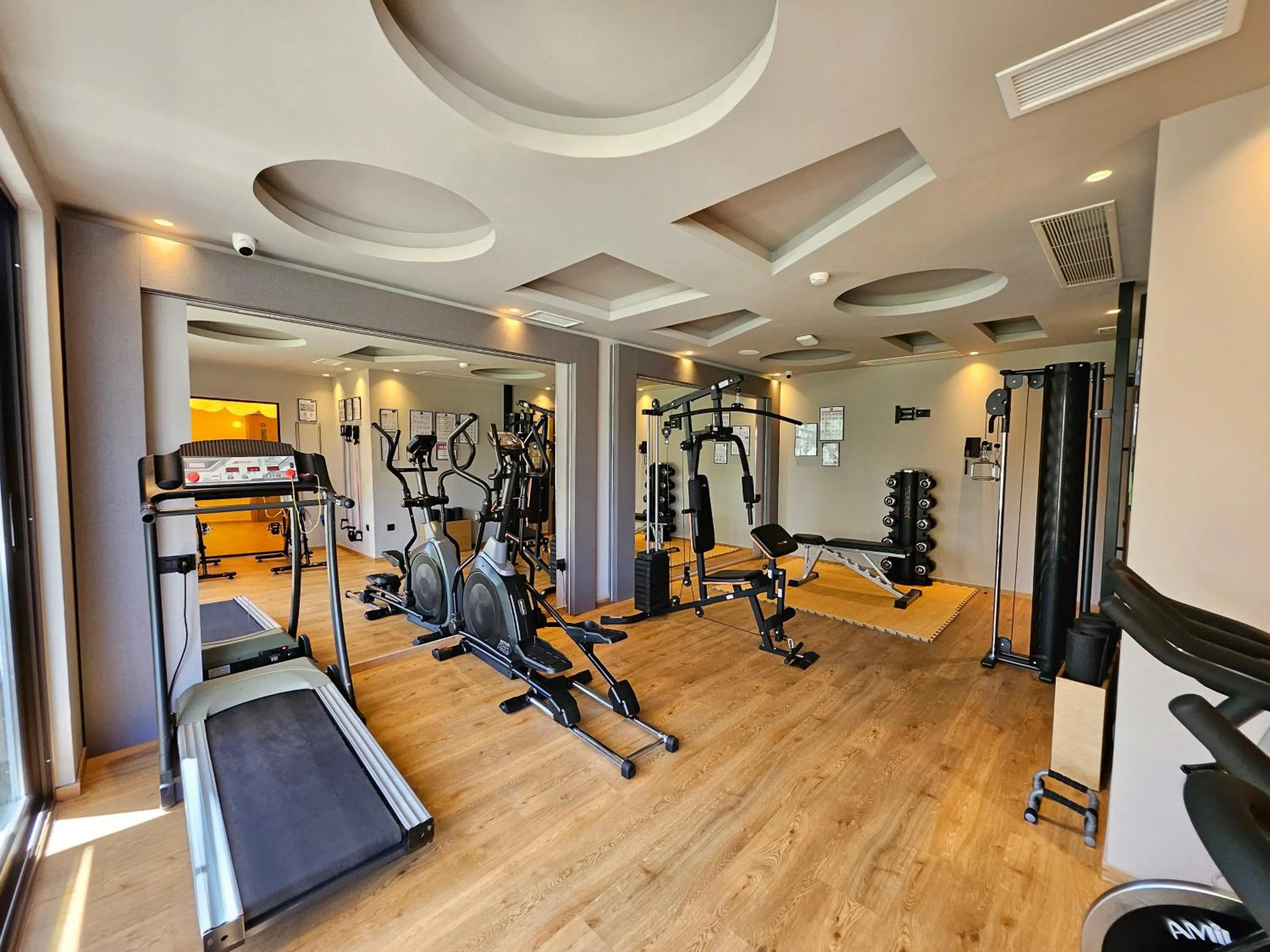 Fitness centre/facilities in Petousis Hotel & Suites