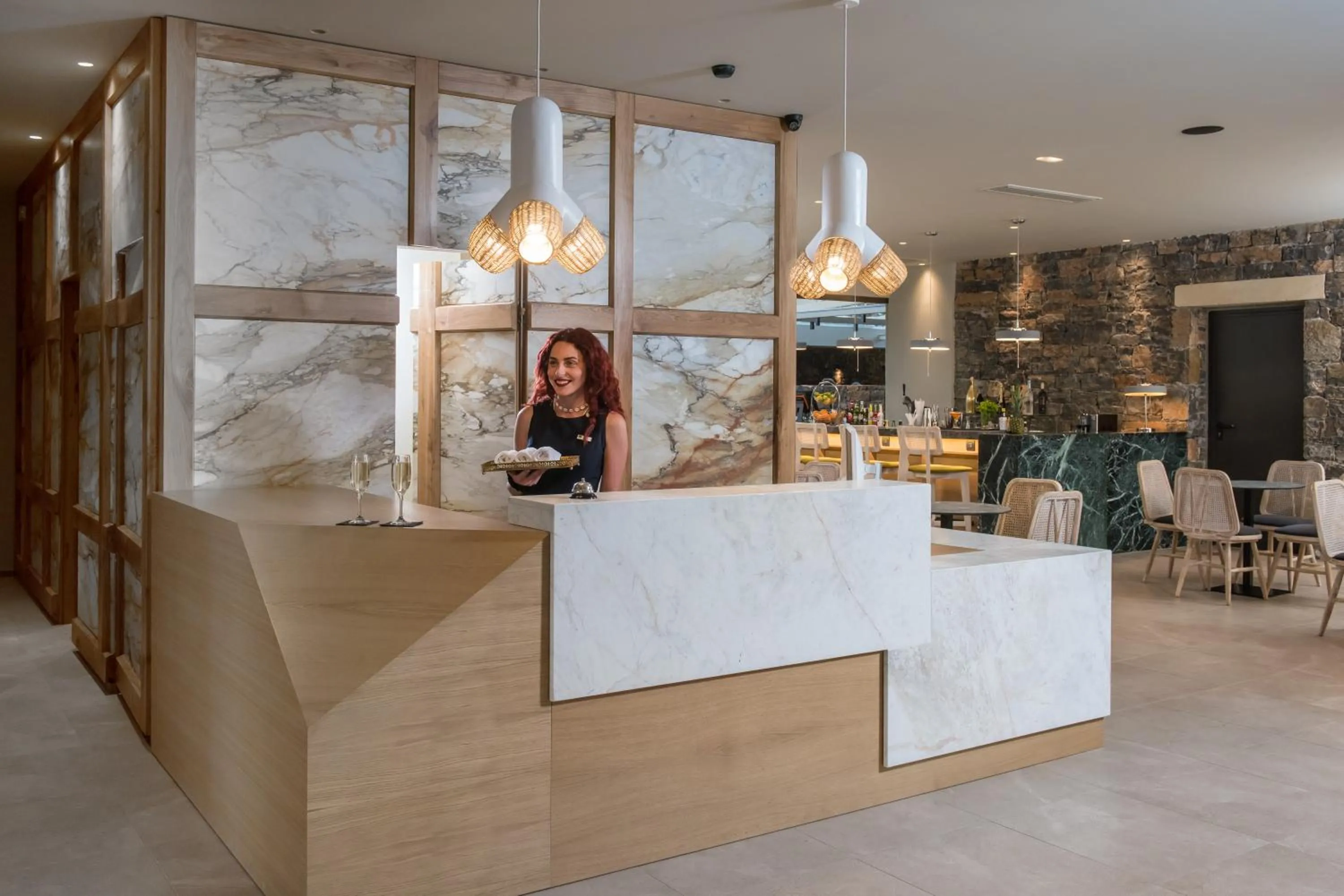 Living room in Petousis Hotel & Suites