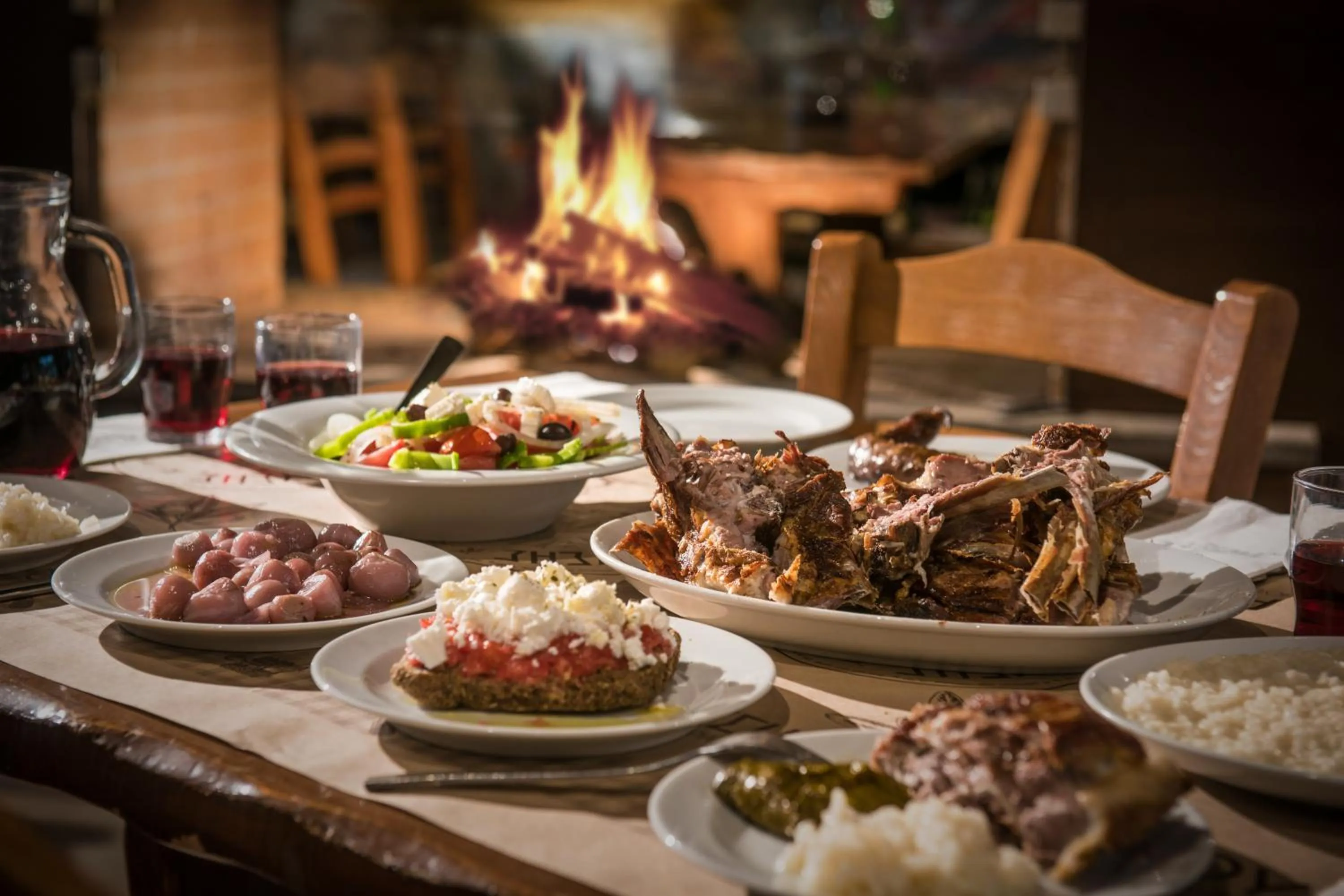 Food in Petousis Hotel & Suites