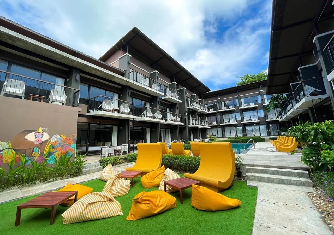 Property building in La Lune Beach Resort