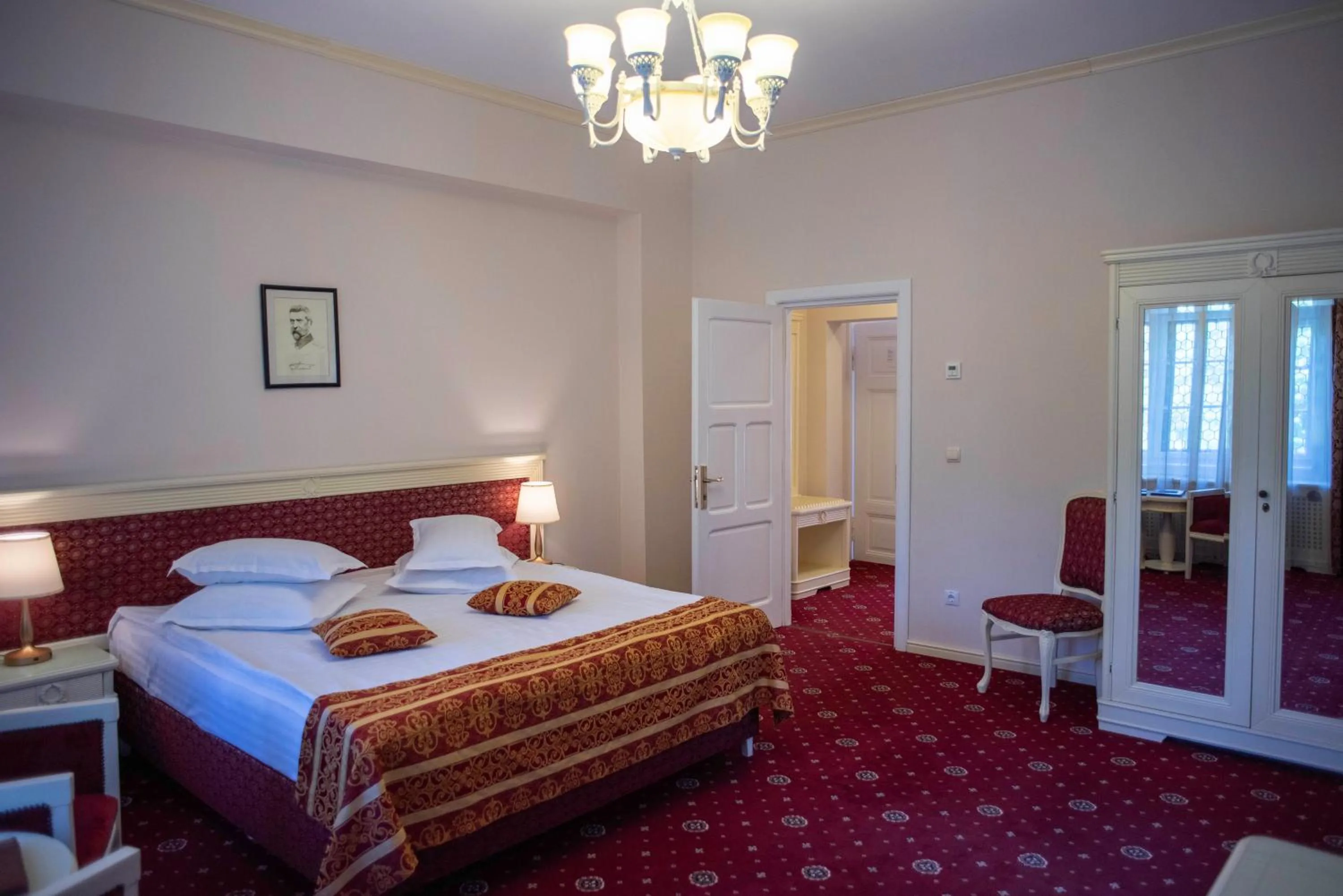 Bed in Complex La Tunuri - Vila Economat