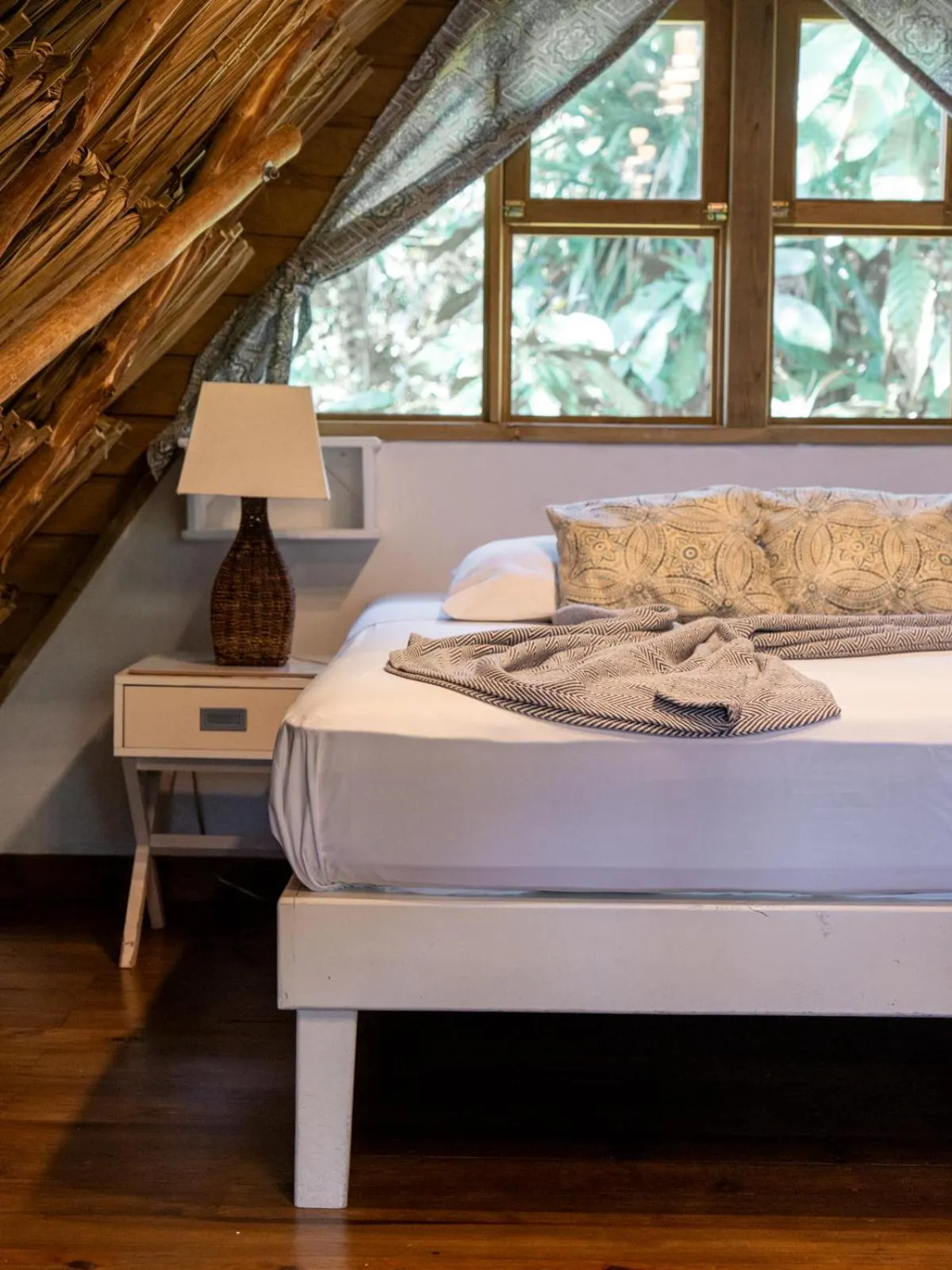 Bed in Boatique Hotel and Marina