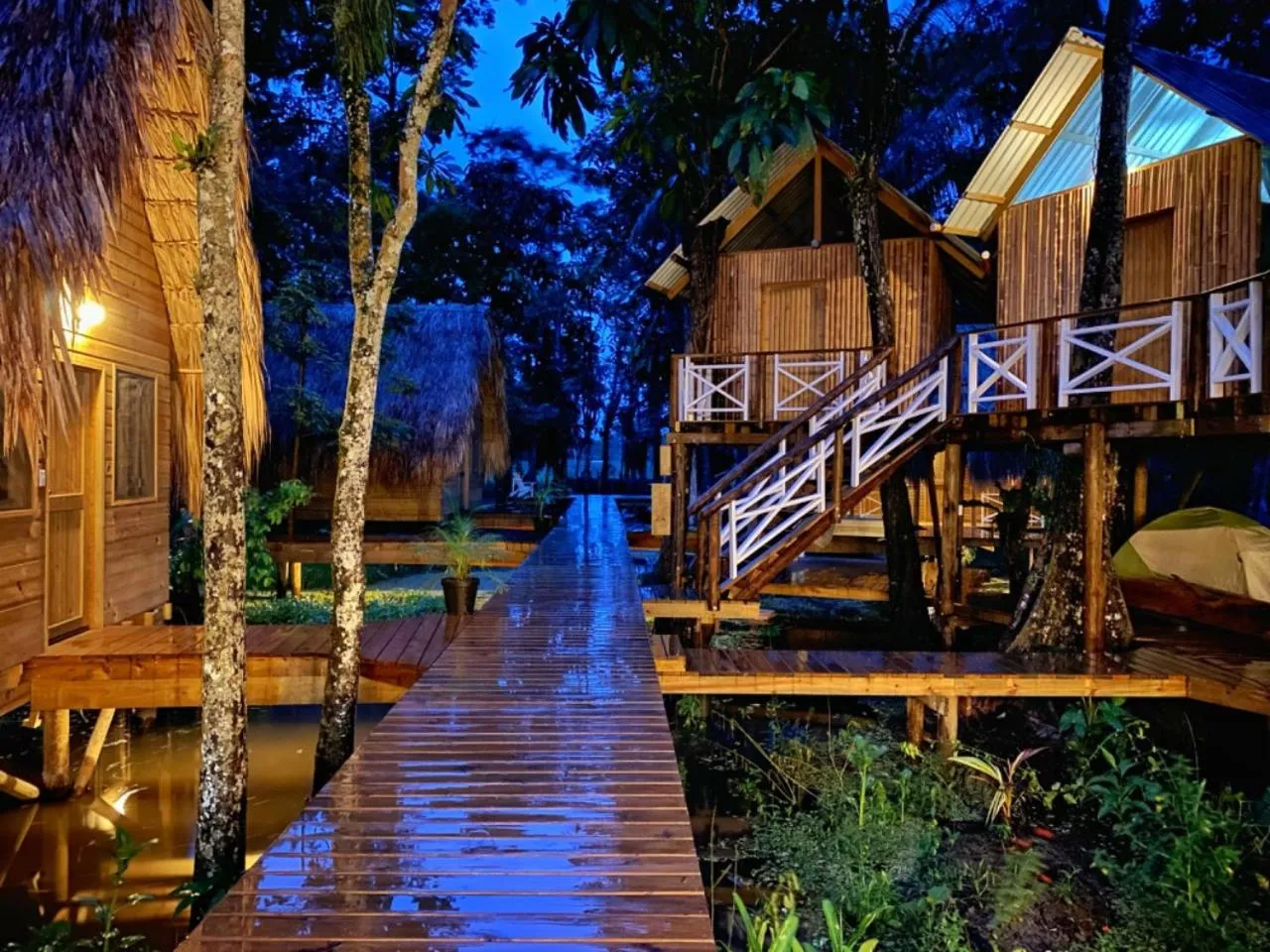 Property building in Boatique Hotel and Marina