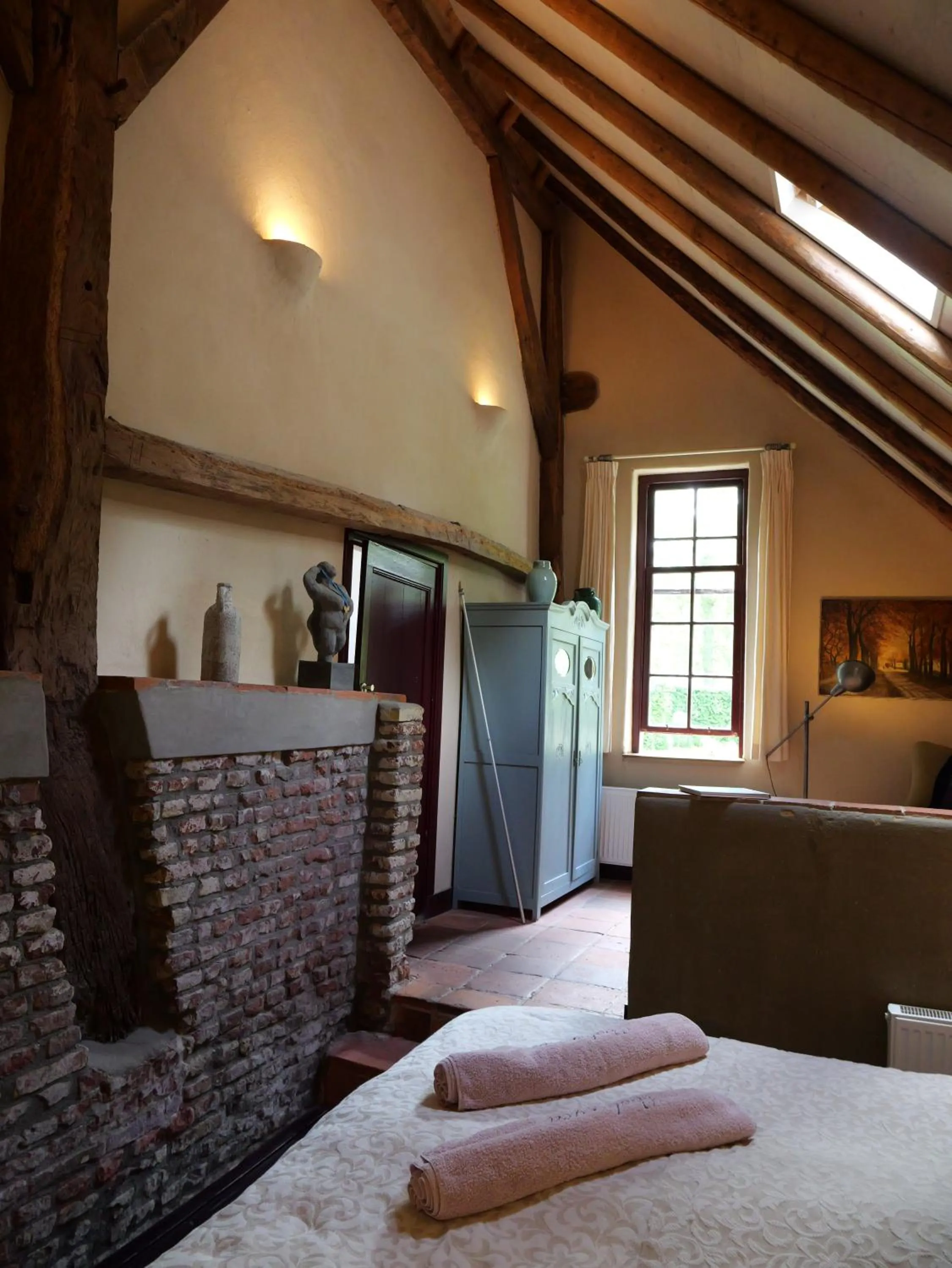 Bed in Landgoedhoeve Vosbergen