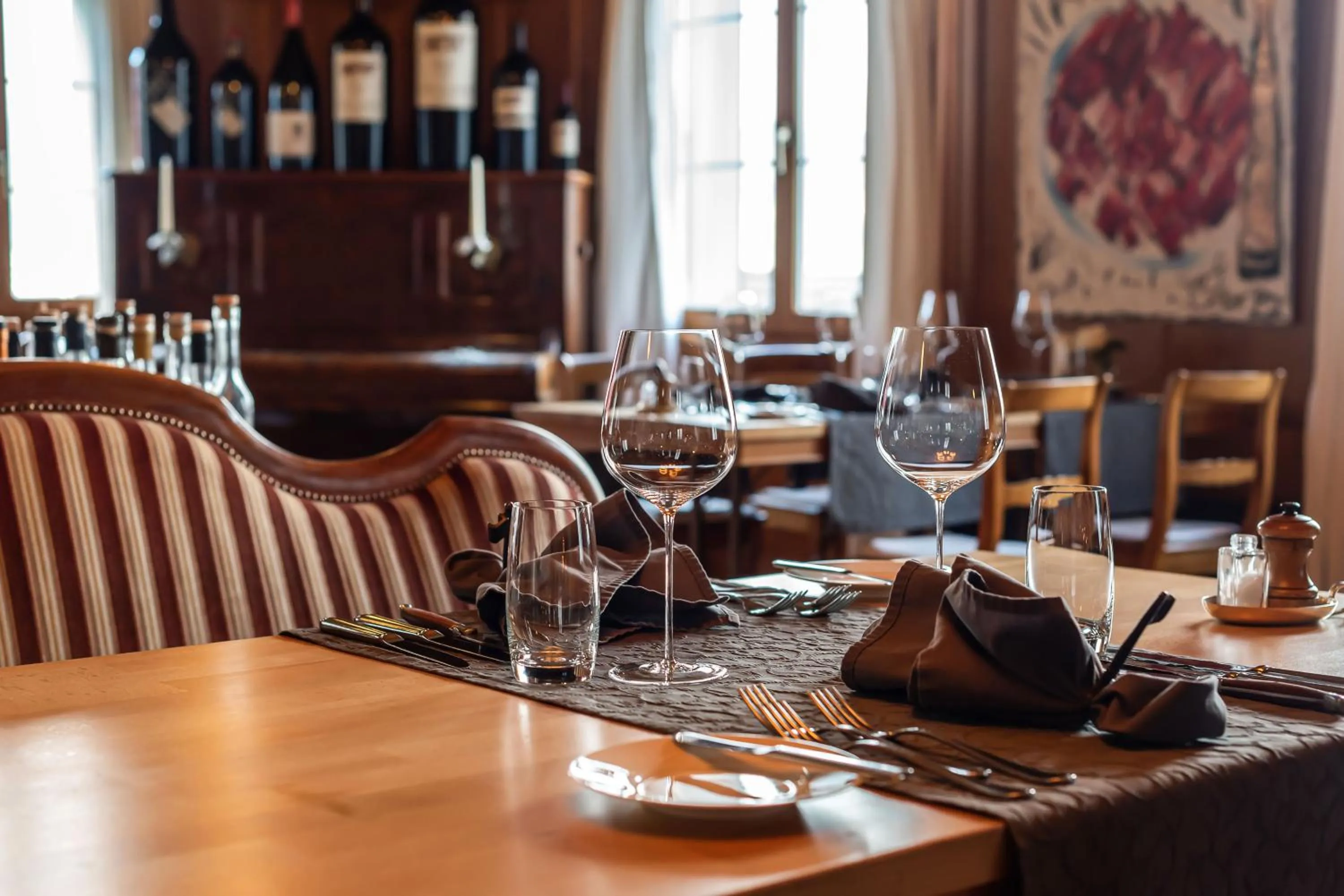 Restaurant/places to eat in Boutique-Hotel Schlüssel