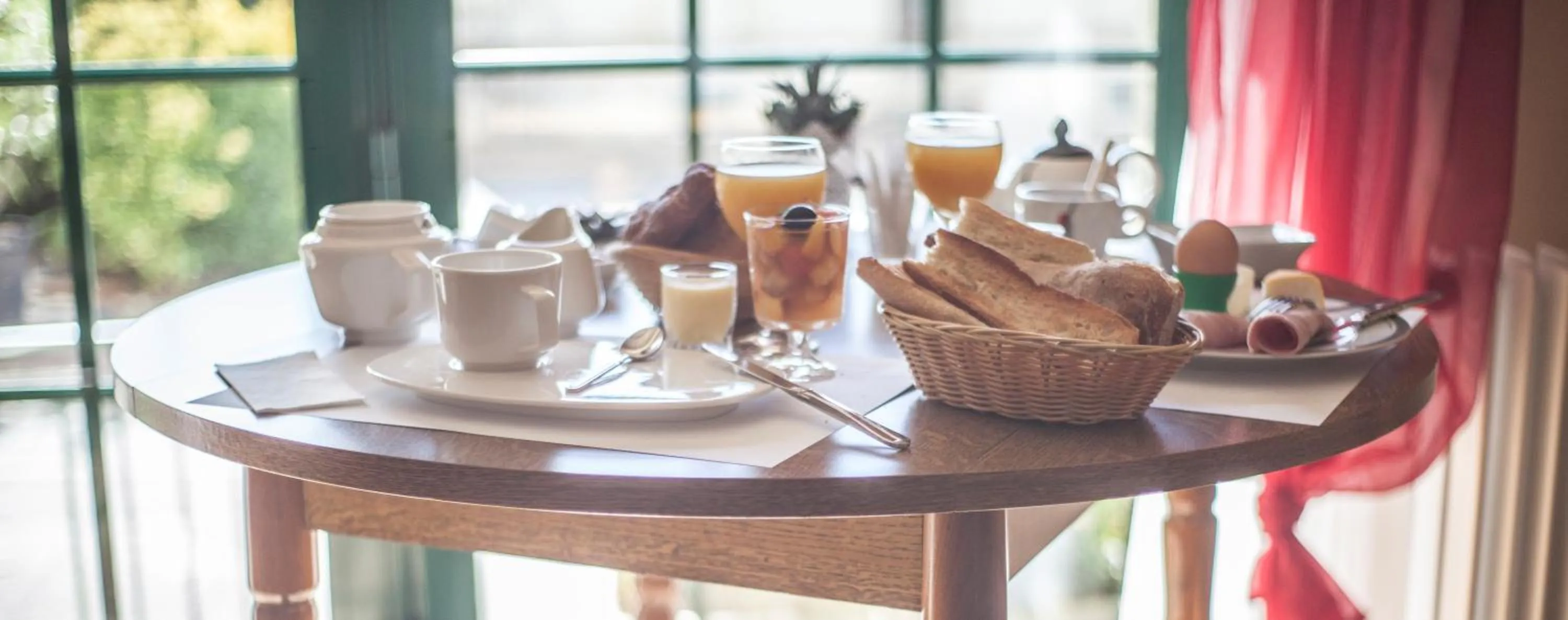 Food close-up in AUBERGE DU PORCHE