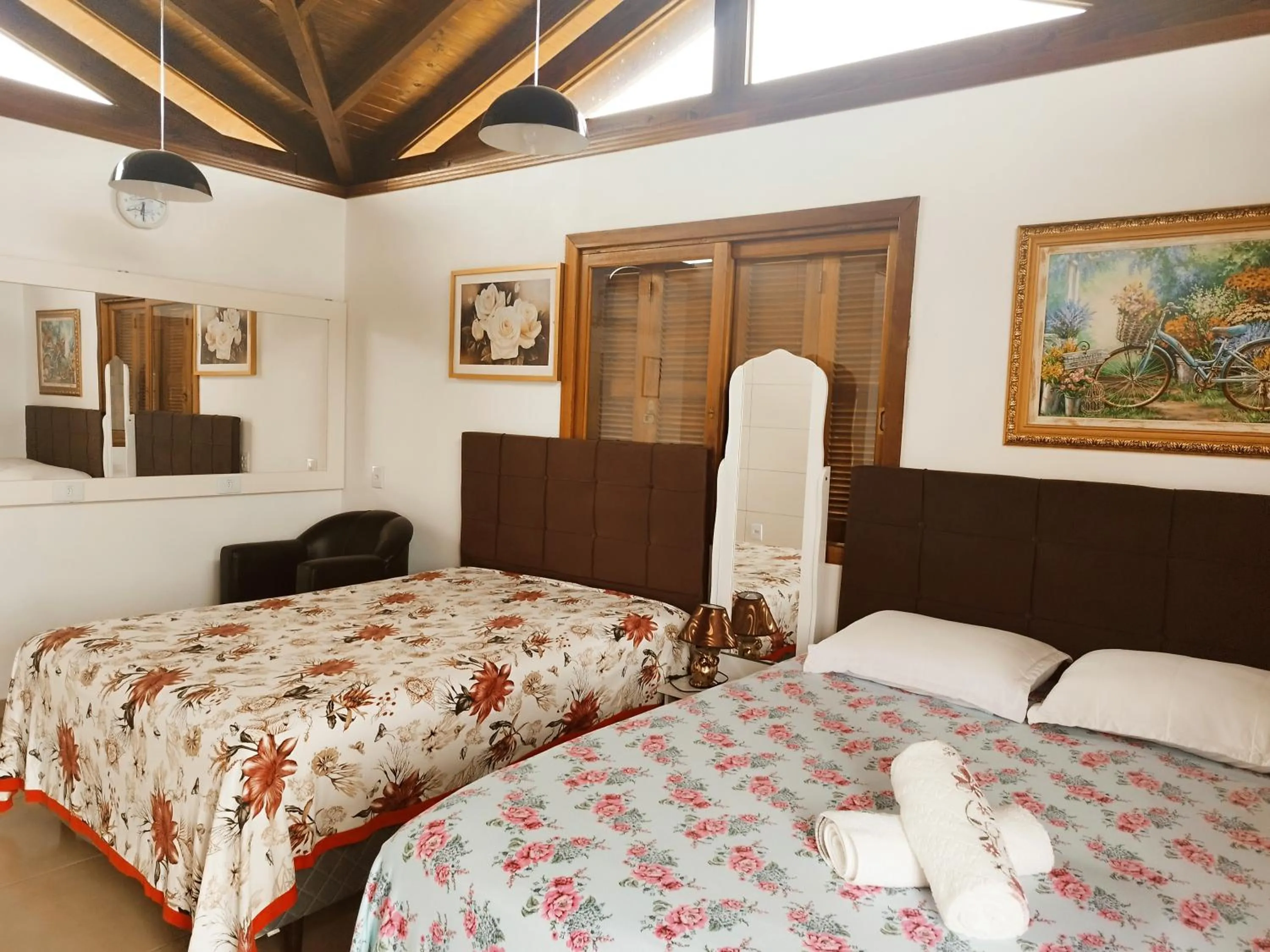 Bed in Pousada Estrela Do Luar