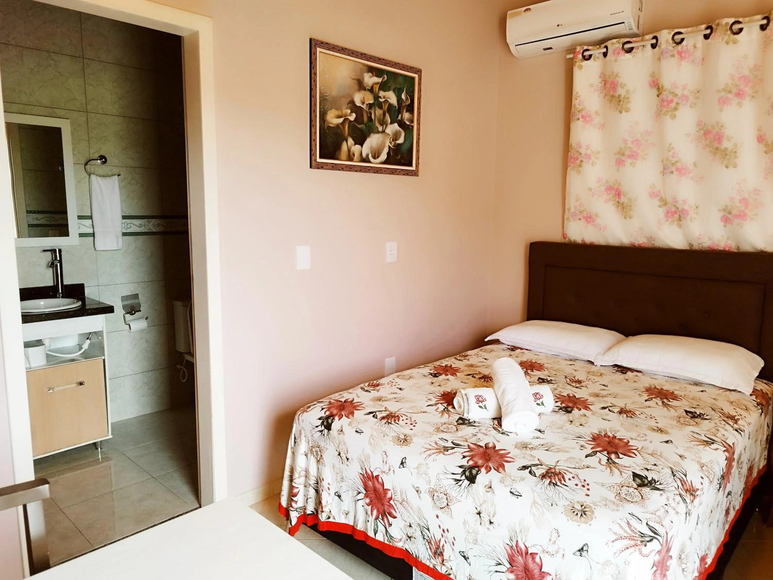 Bed in Pousada Estrela Do Luar