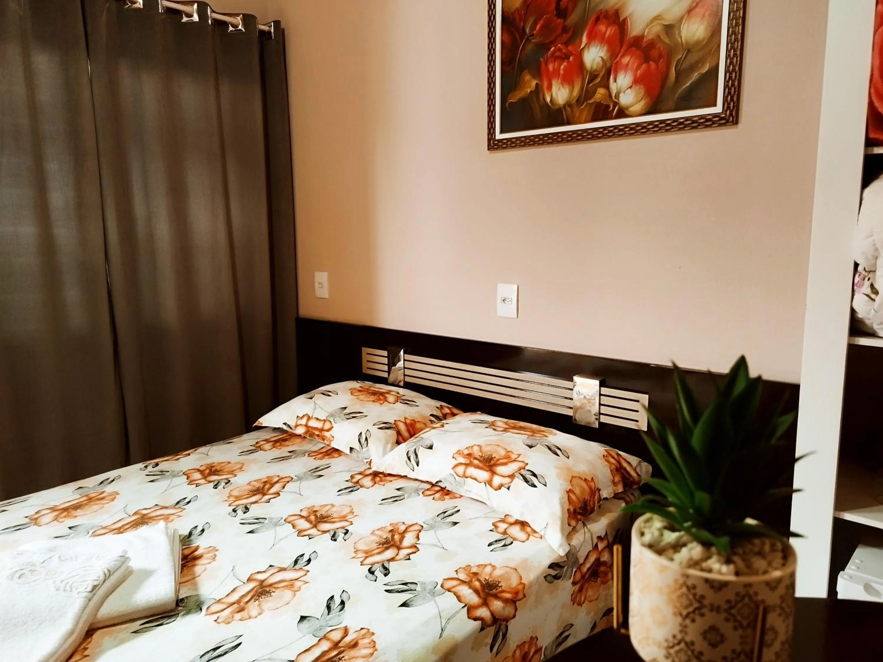 Bed in Pousada Estrela Do Luar