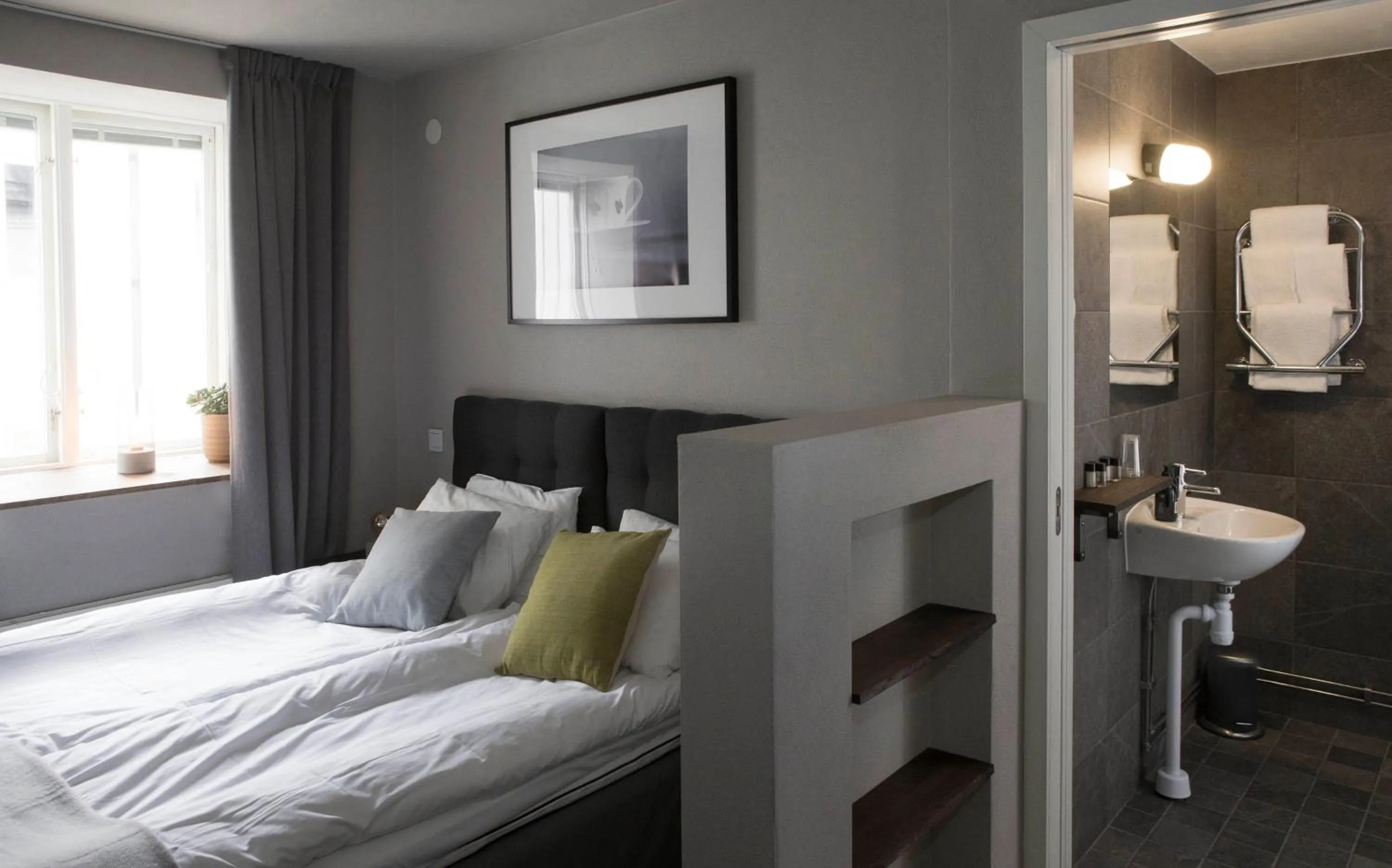 Bed in Hotell Blå Blom