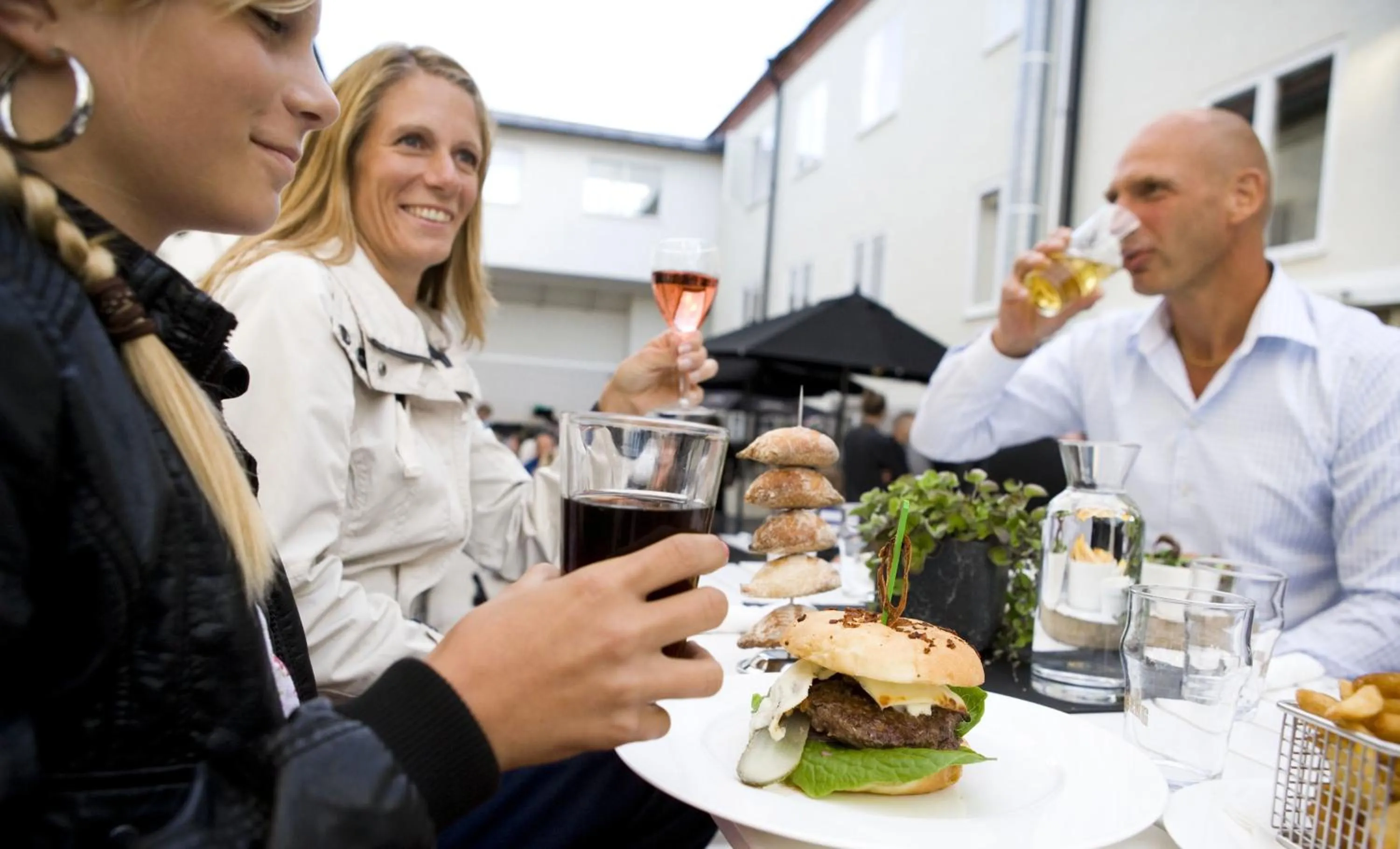 Restaurant/places to eat in Hotell Blå Blom