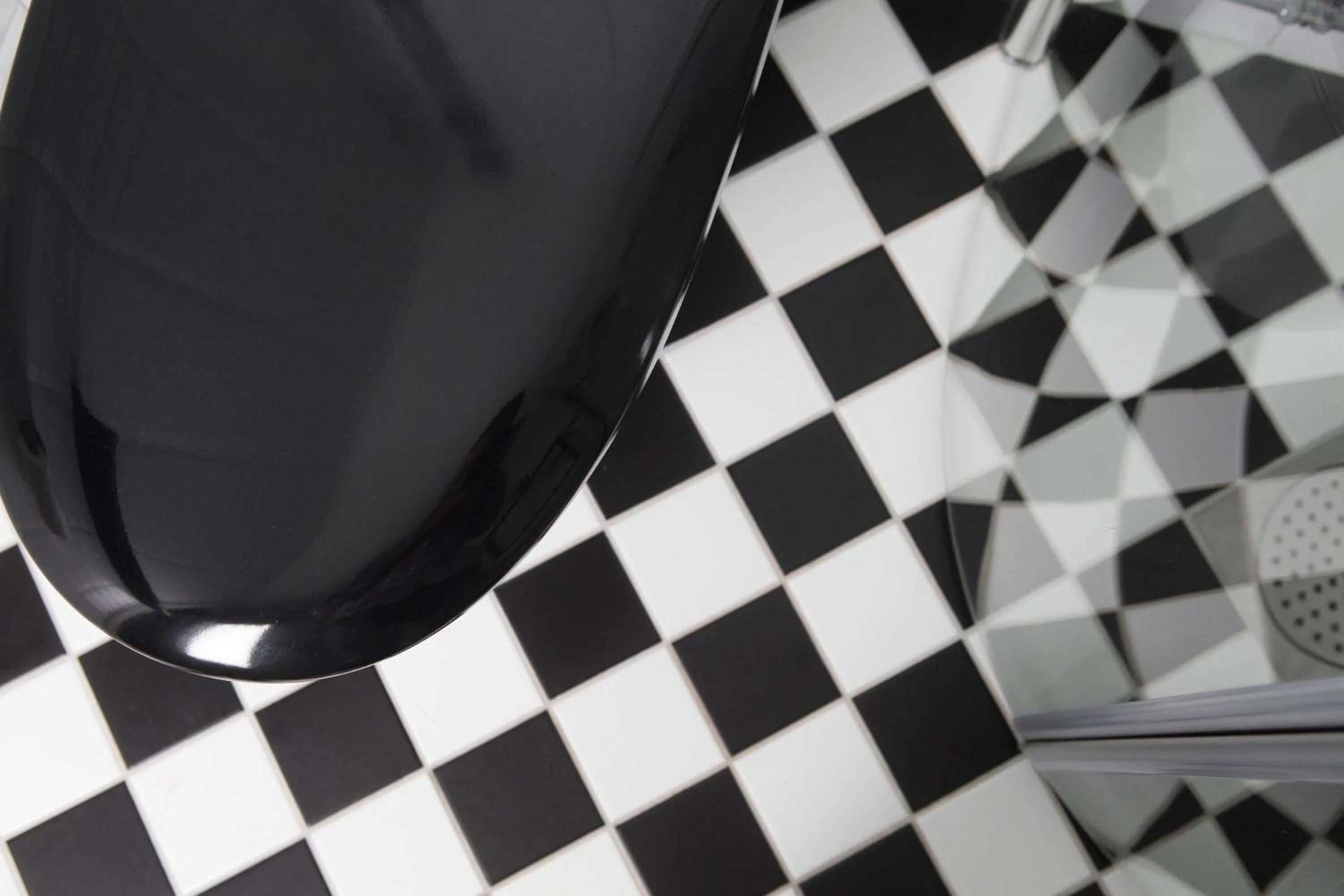 Toilet in Hotell Blå Blom