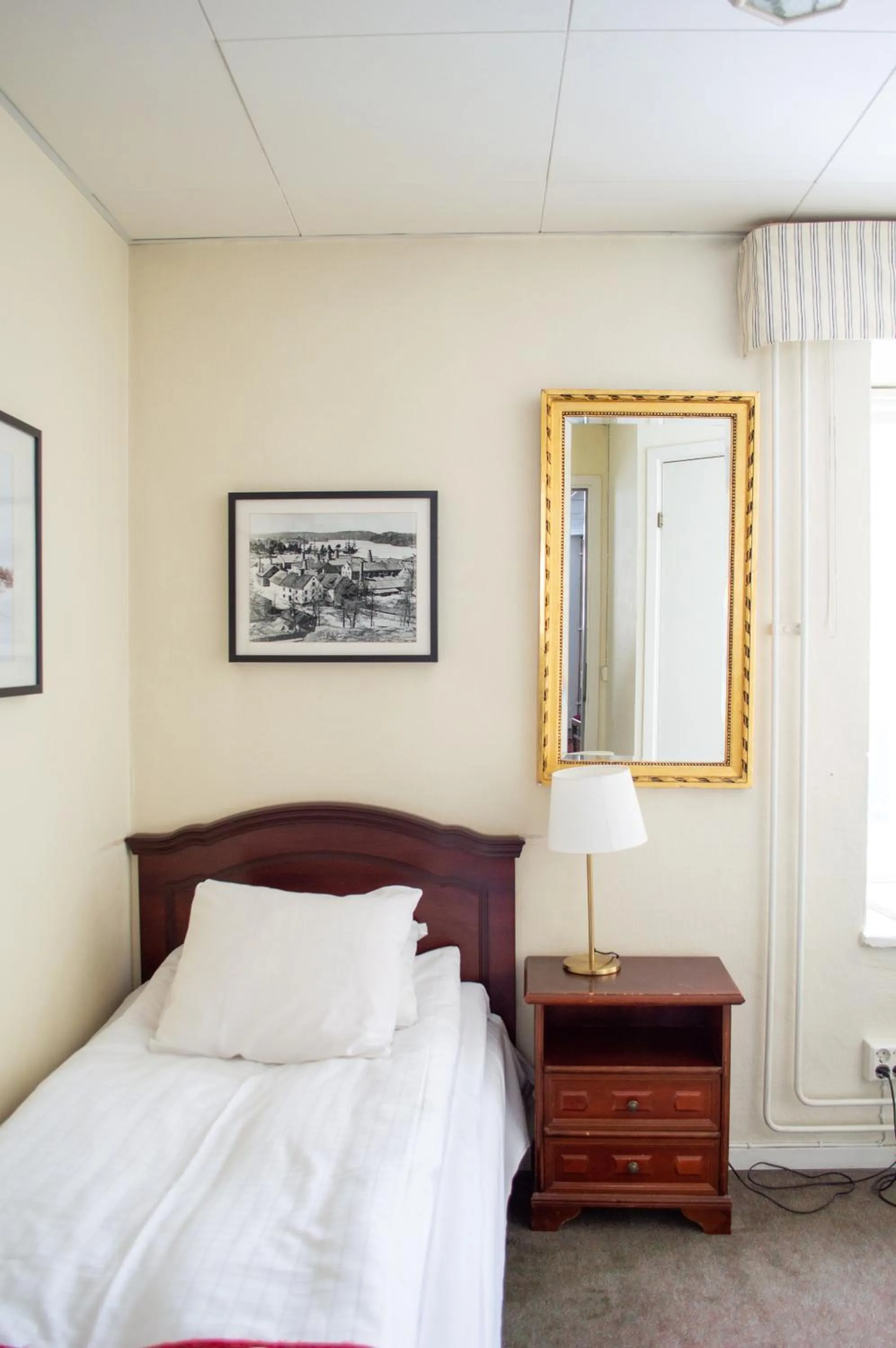 Bed in Hotell Blå Blom