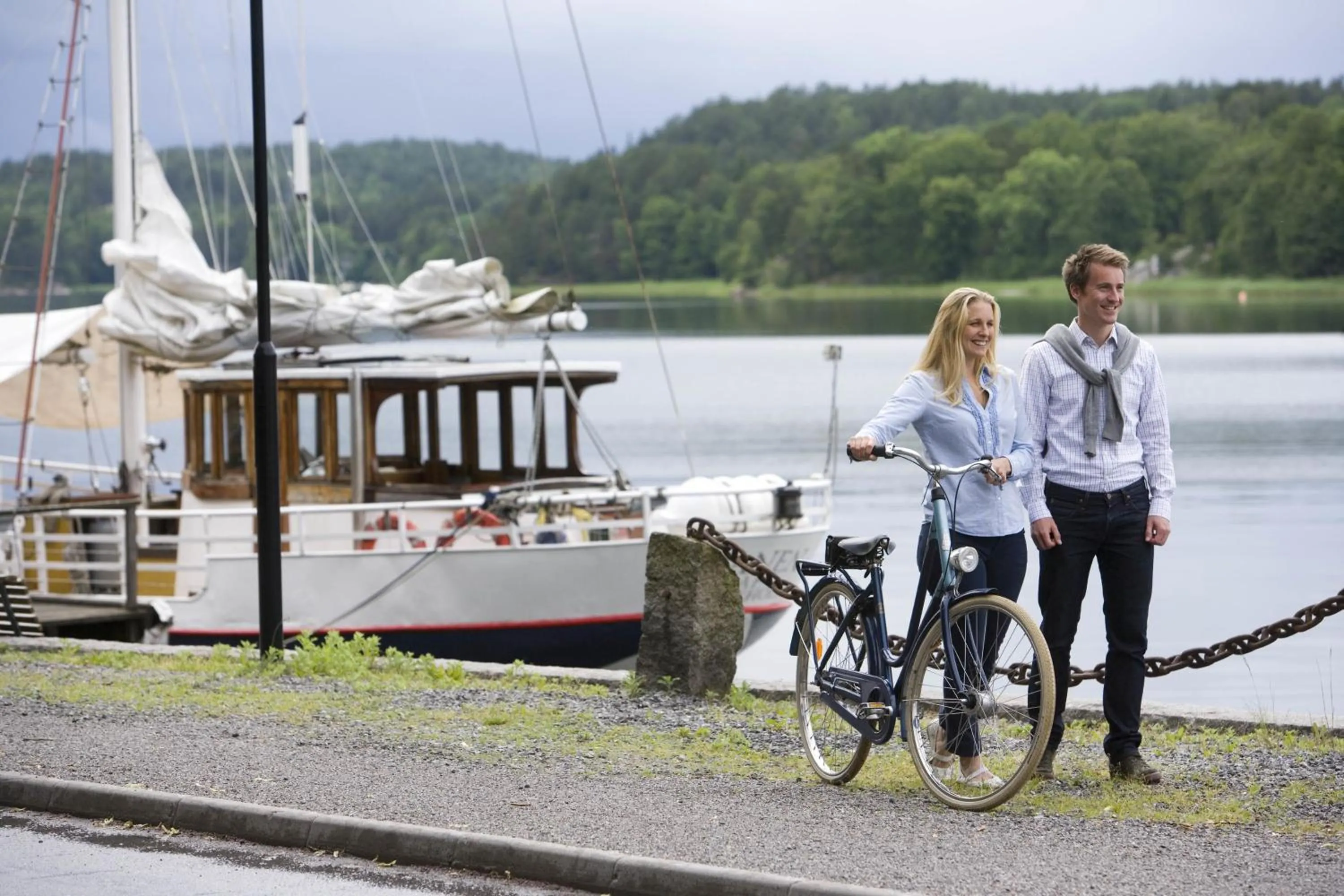 Cycling in Hotell Blå Blom