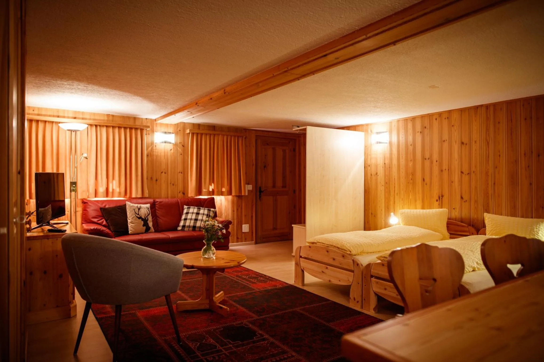 Photo of the whole room, Bed in Hotel Nufenen