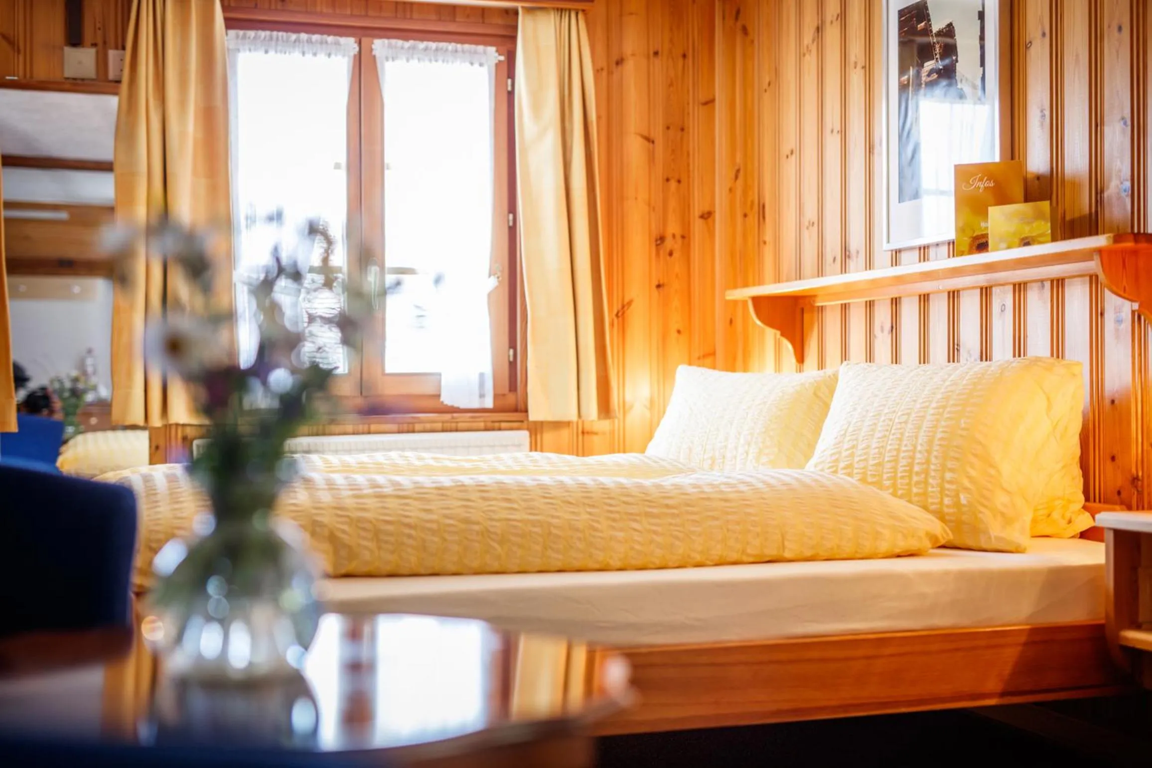Photo of the whole room, Bed in Hotel Nufenen