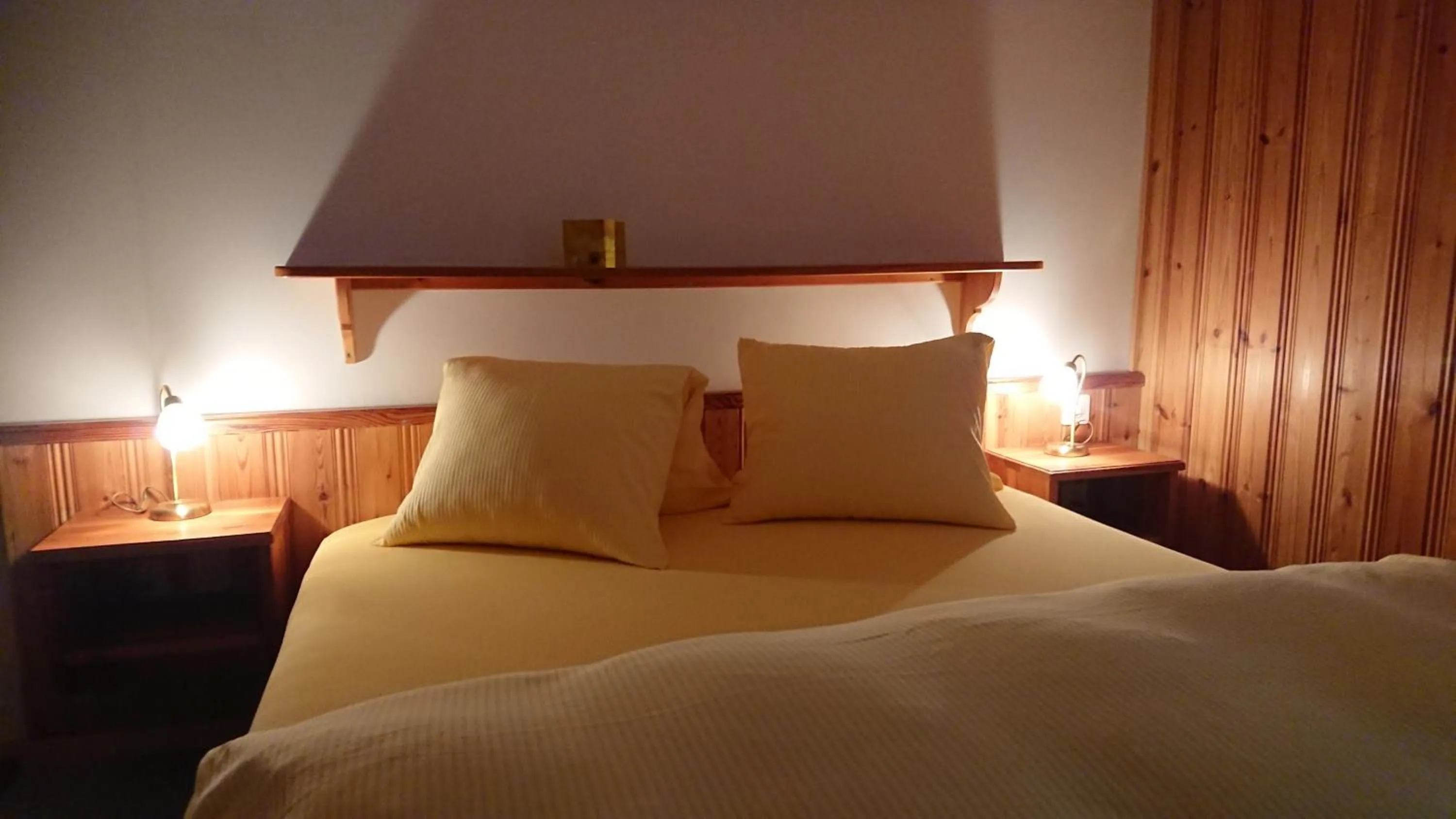 Photo of the whole room, Bed in Hotel Nufenen