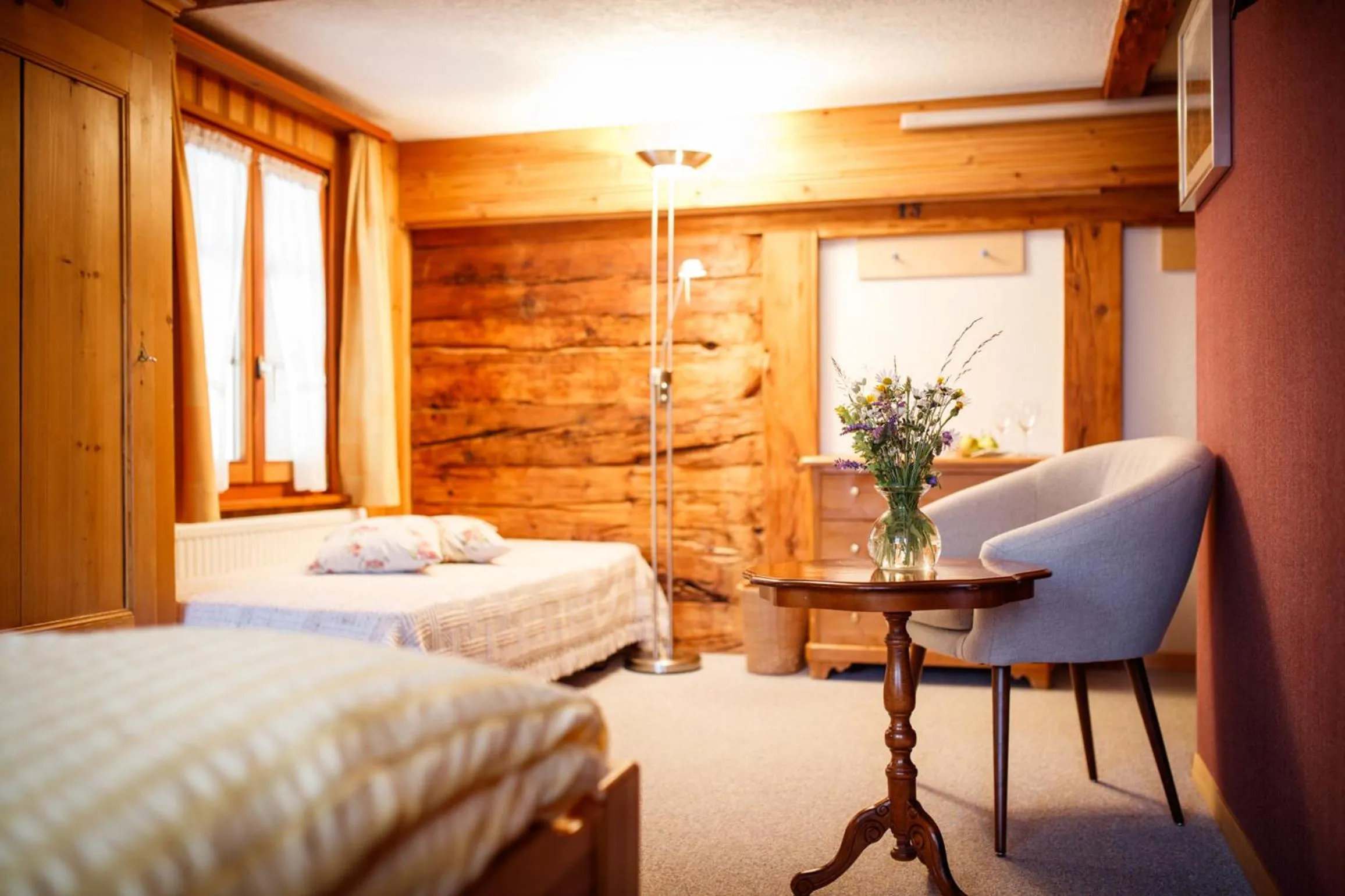 Photo of the whole room, Bed in Hotel Nufenen