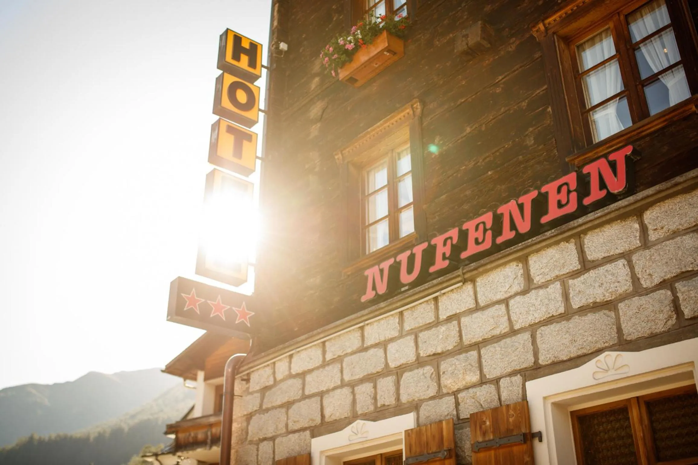 Property logo or sign in Hotel Nufenen