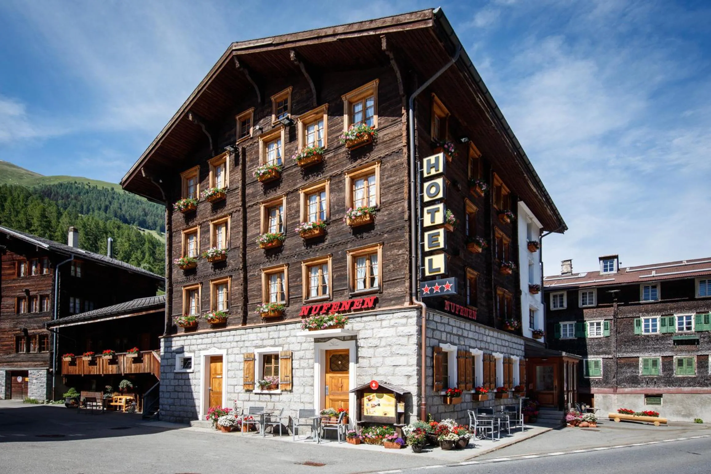 Property building in Hotel Nufenen
