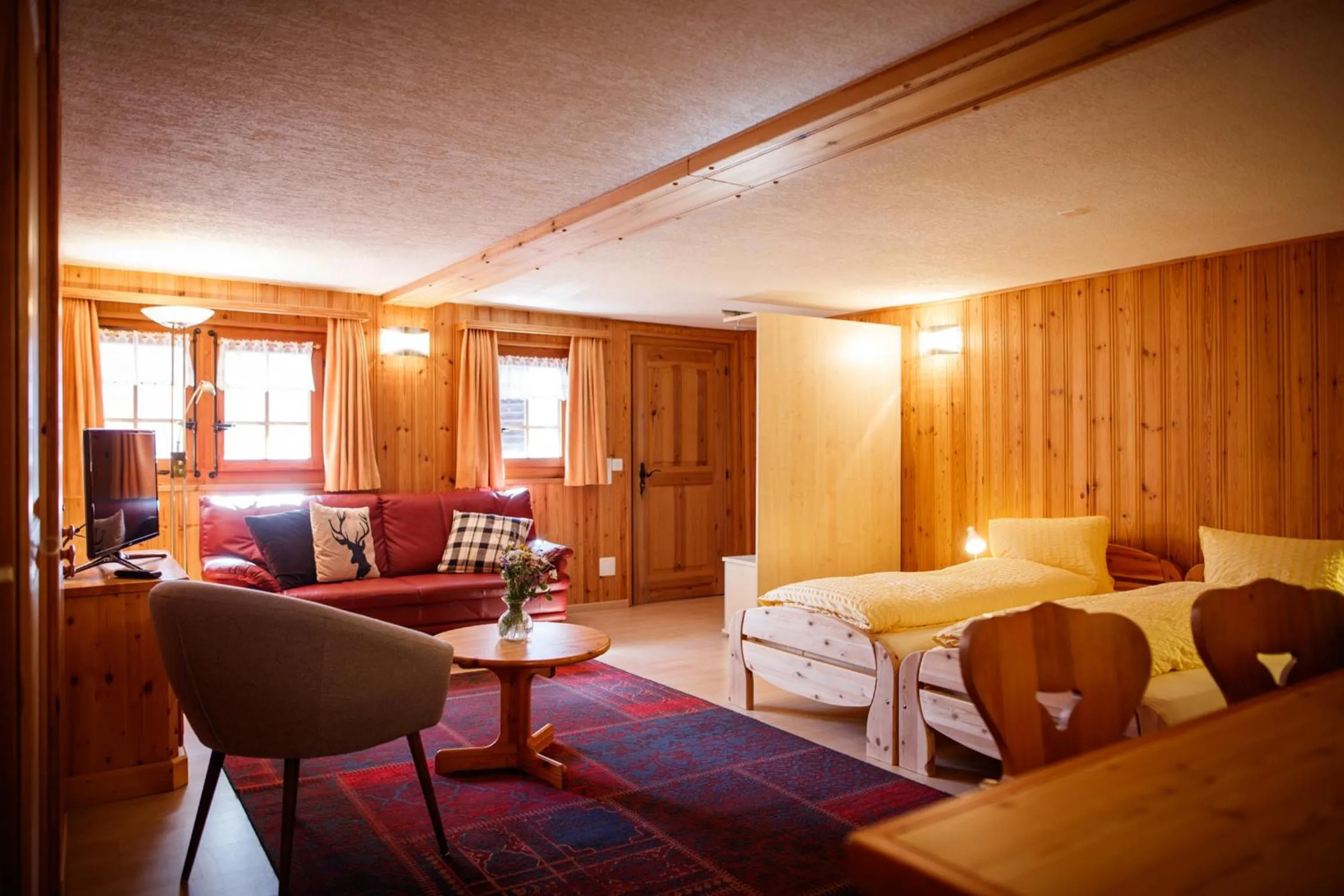 Photo of the whole room, Bed in Hotel Nufenen