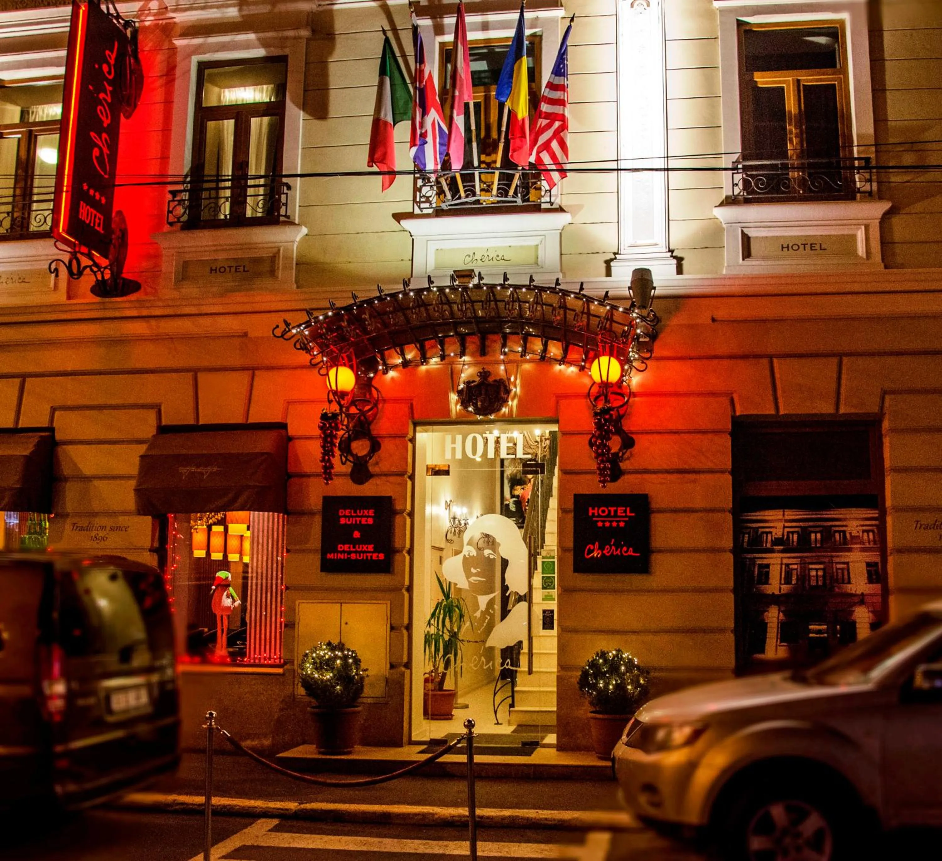 Facade/entrance in Hotel Cherica