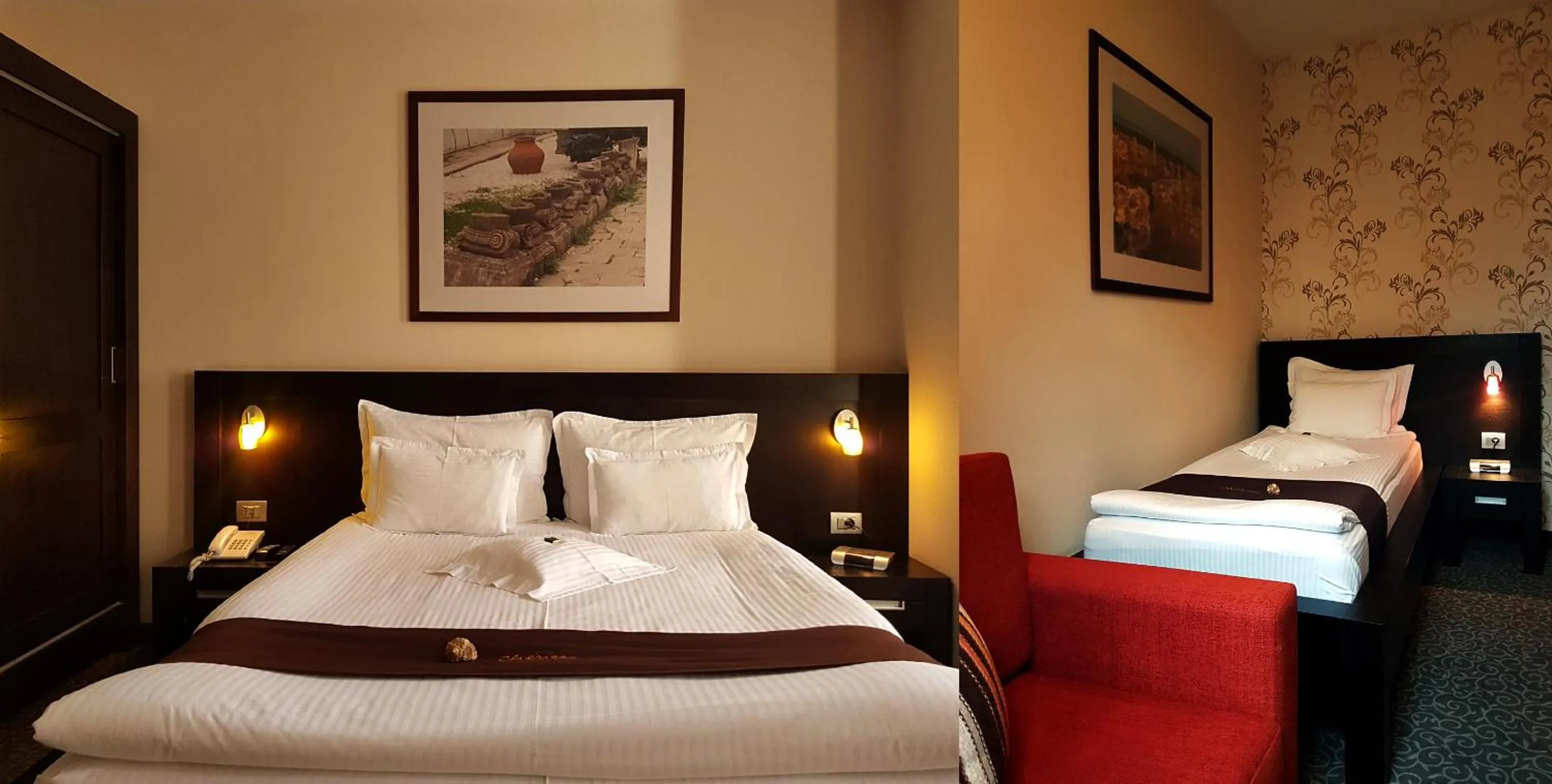 Bed in Hotel Cherica