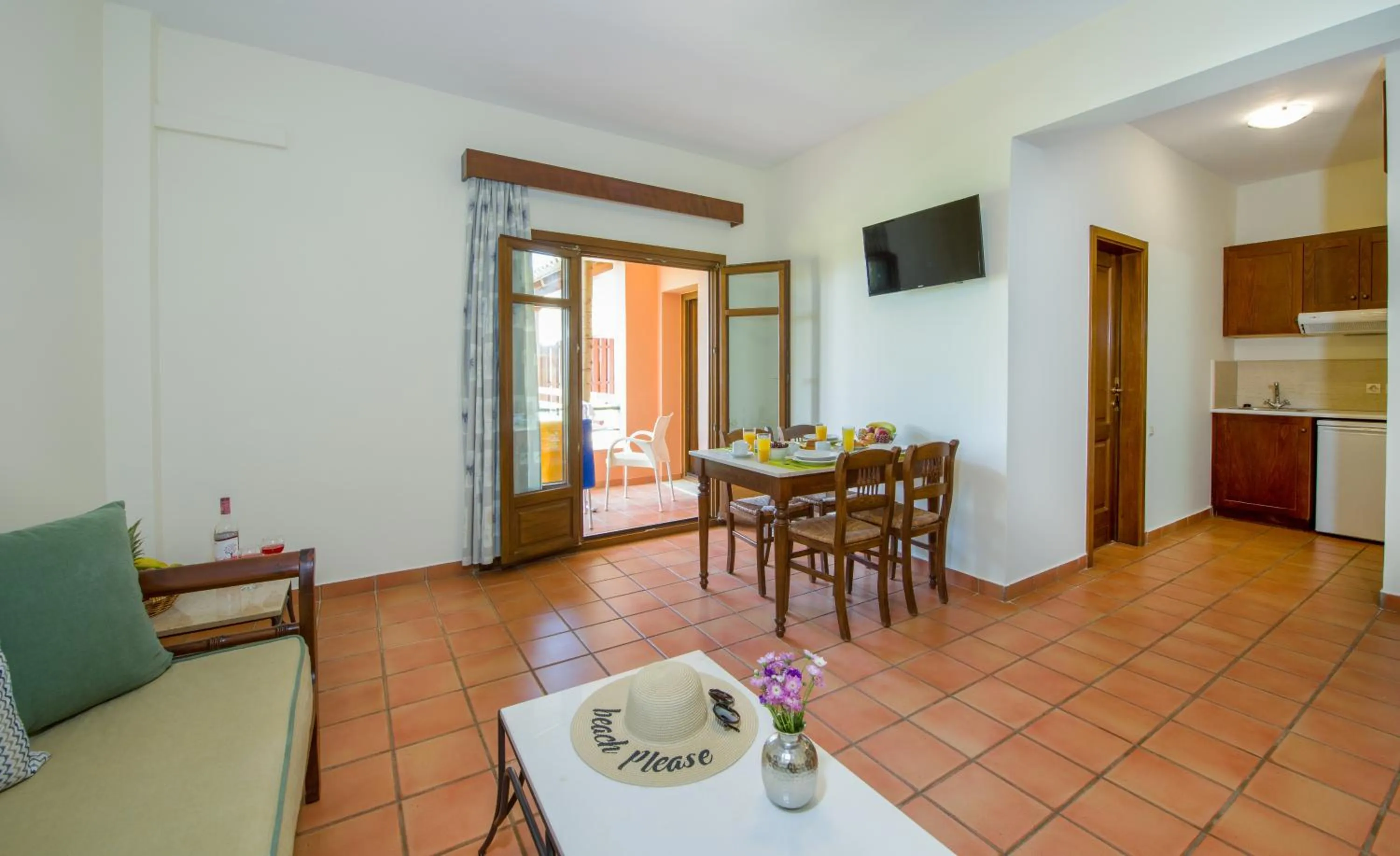 Living room in Omega Platanias