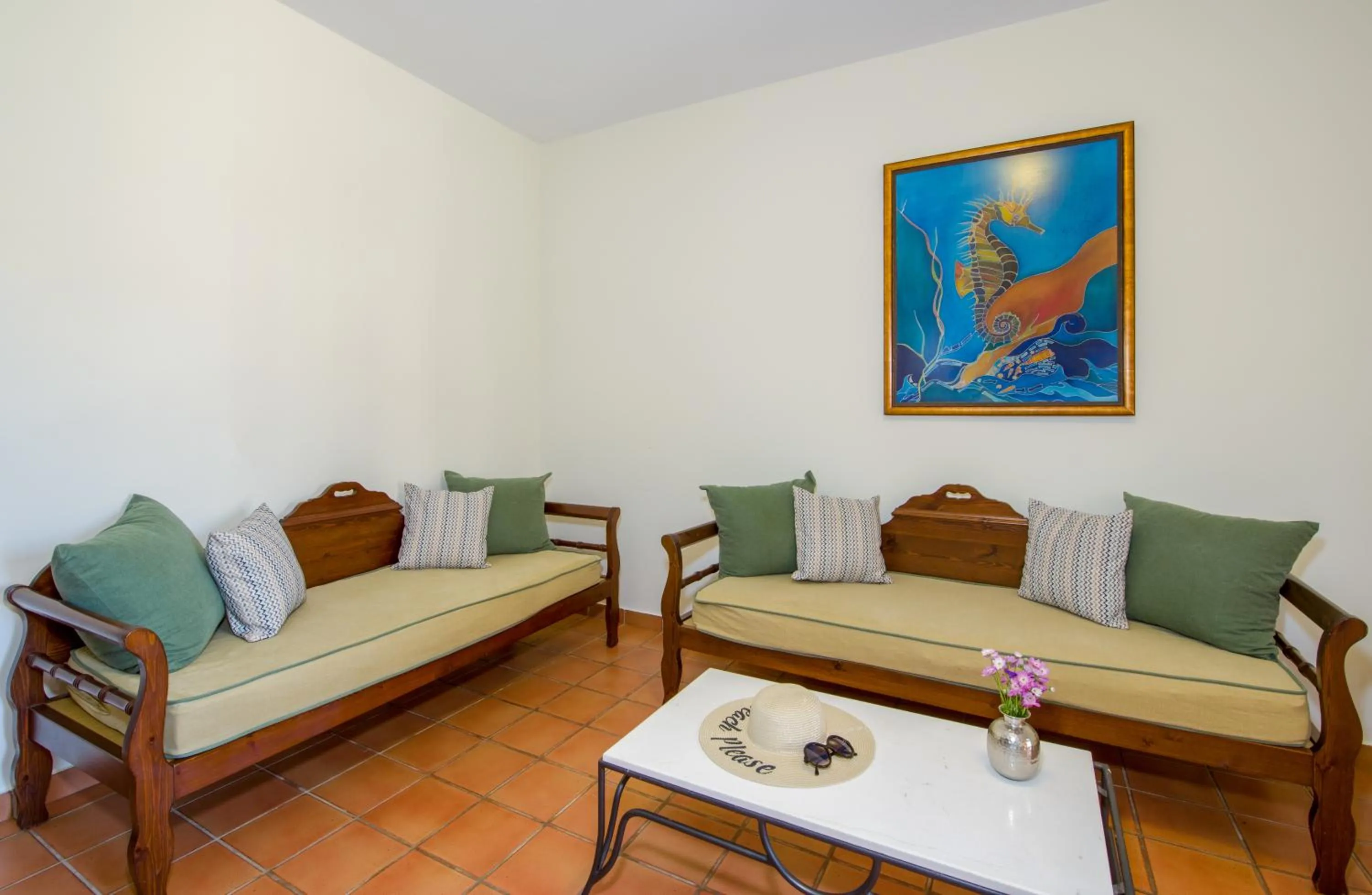 Living room in Omega Platanias