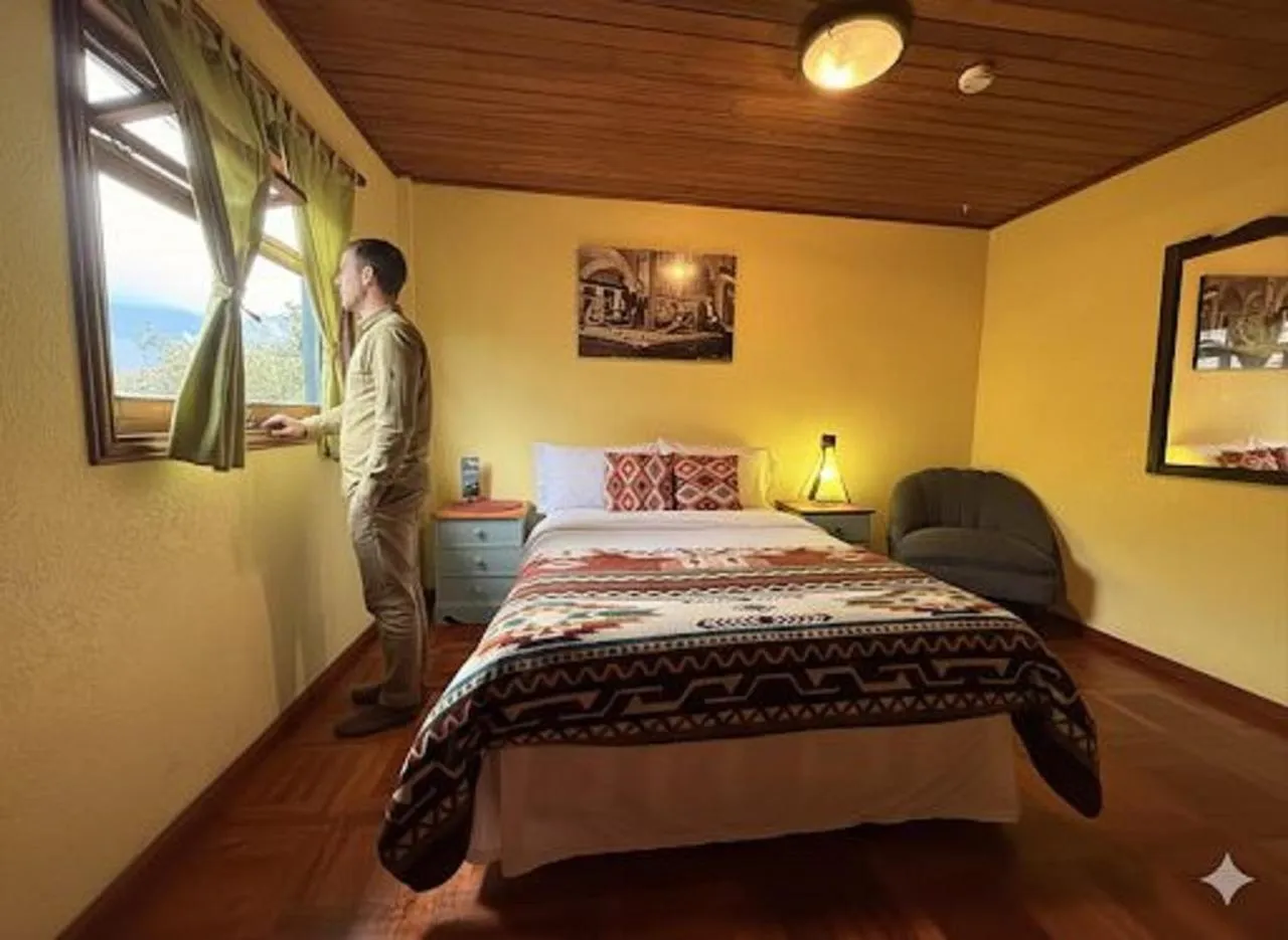 Bed in La Casa del Molino Blanco B&B